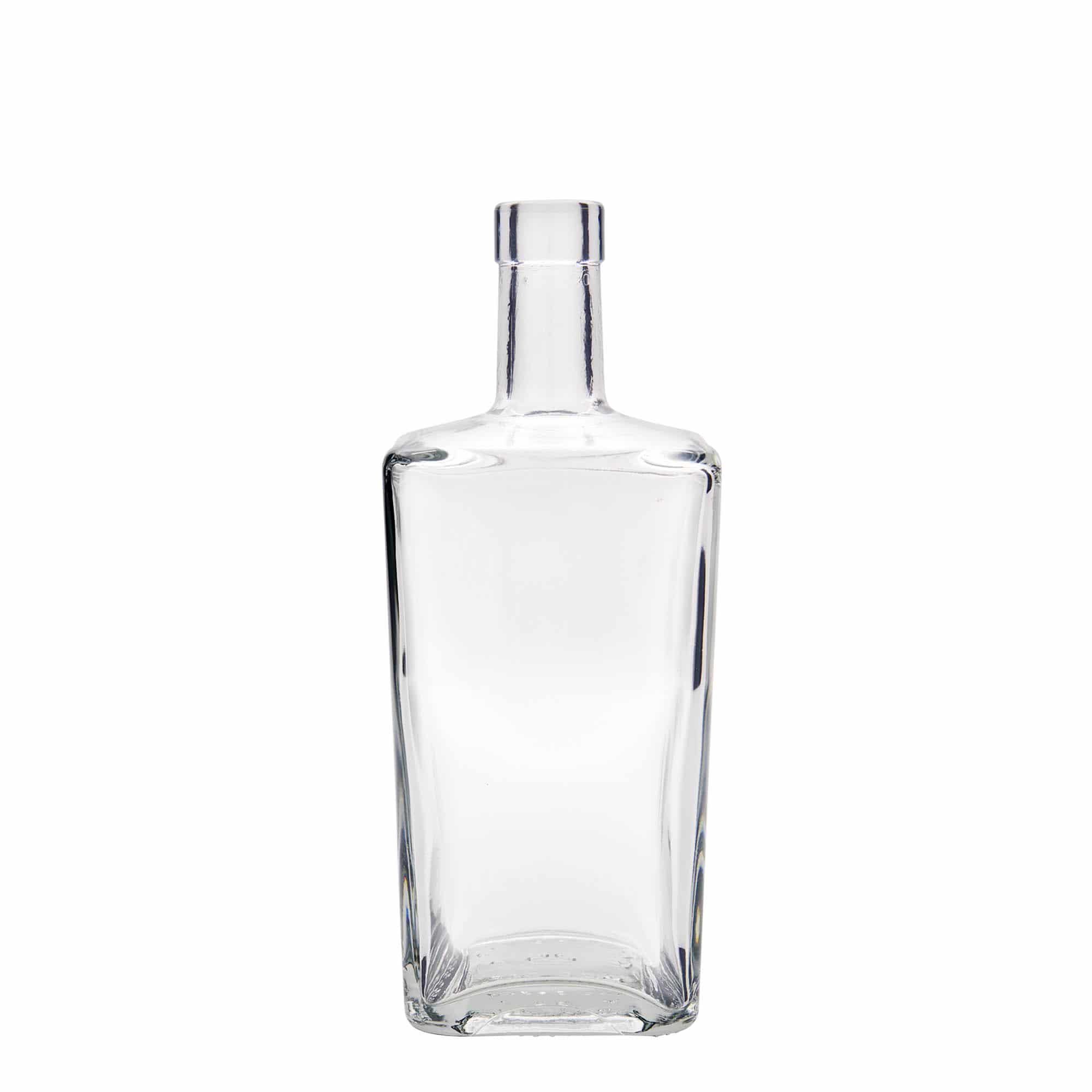 700 ml glasflaska 'Noel', kvadratisk, mynning: kork 700 ml glasflaska 'Noel', kvadratisk, mynning: kork