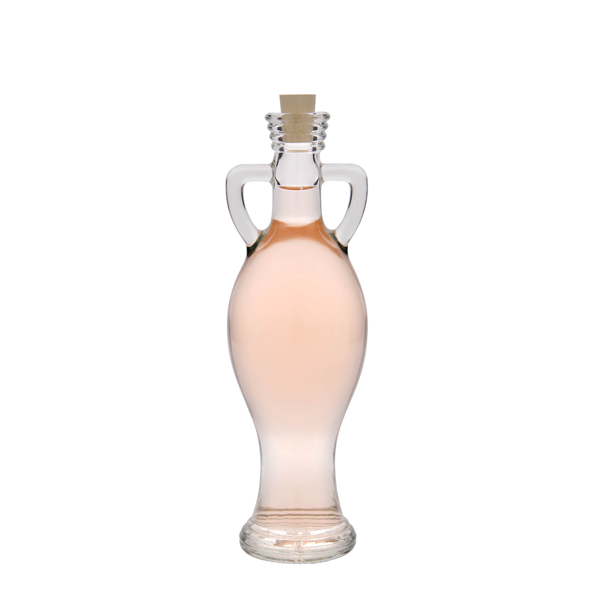 200 ml glasflaska 'Amphore', öppning: kork