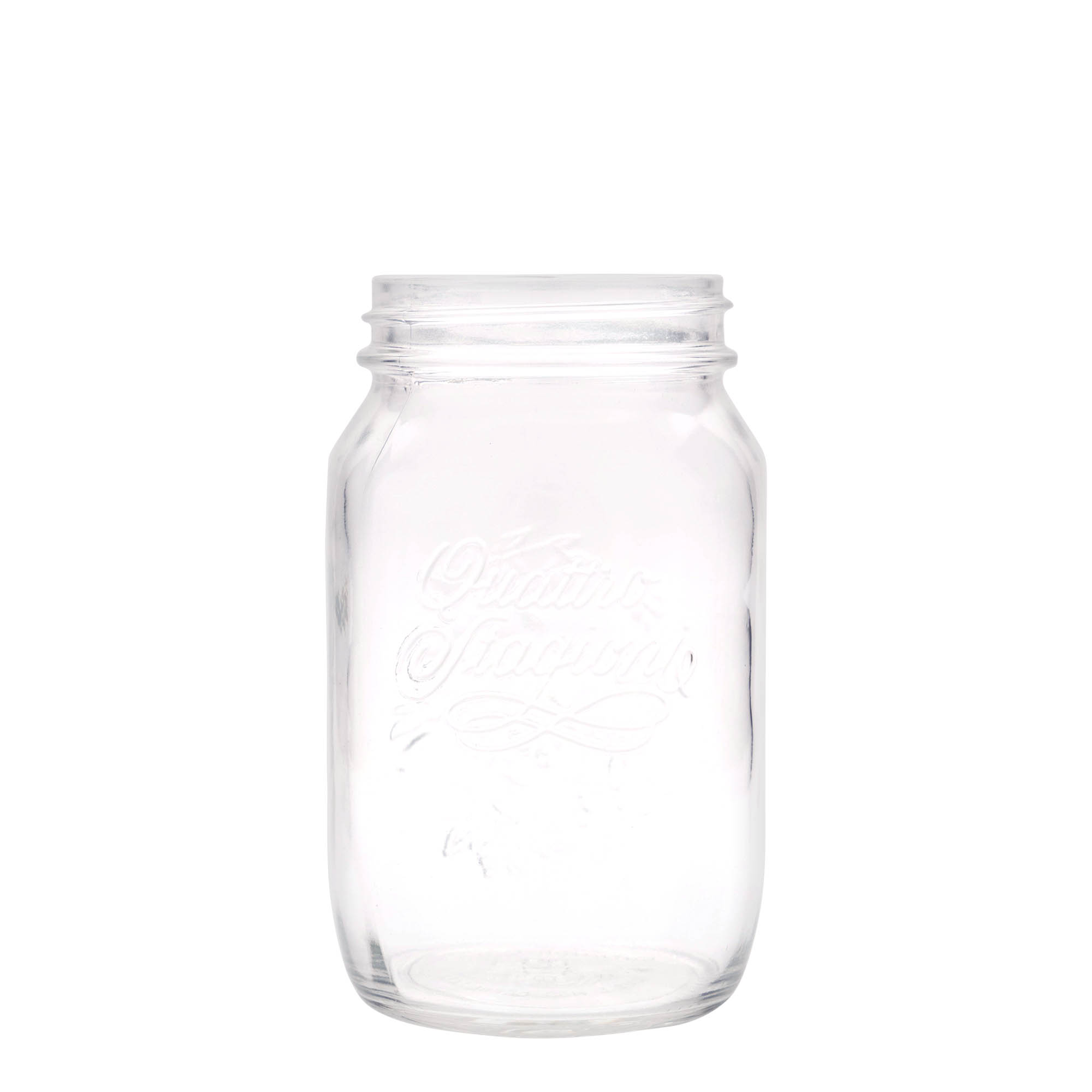 1.000 ml glas 'Quattro Stagioni', öppning: skruvlock 1.000 ml glas 'Quattro Stagioni', öppning: skruvlock