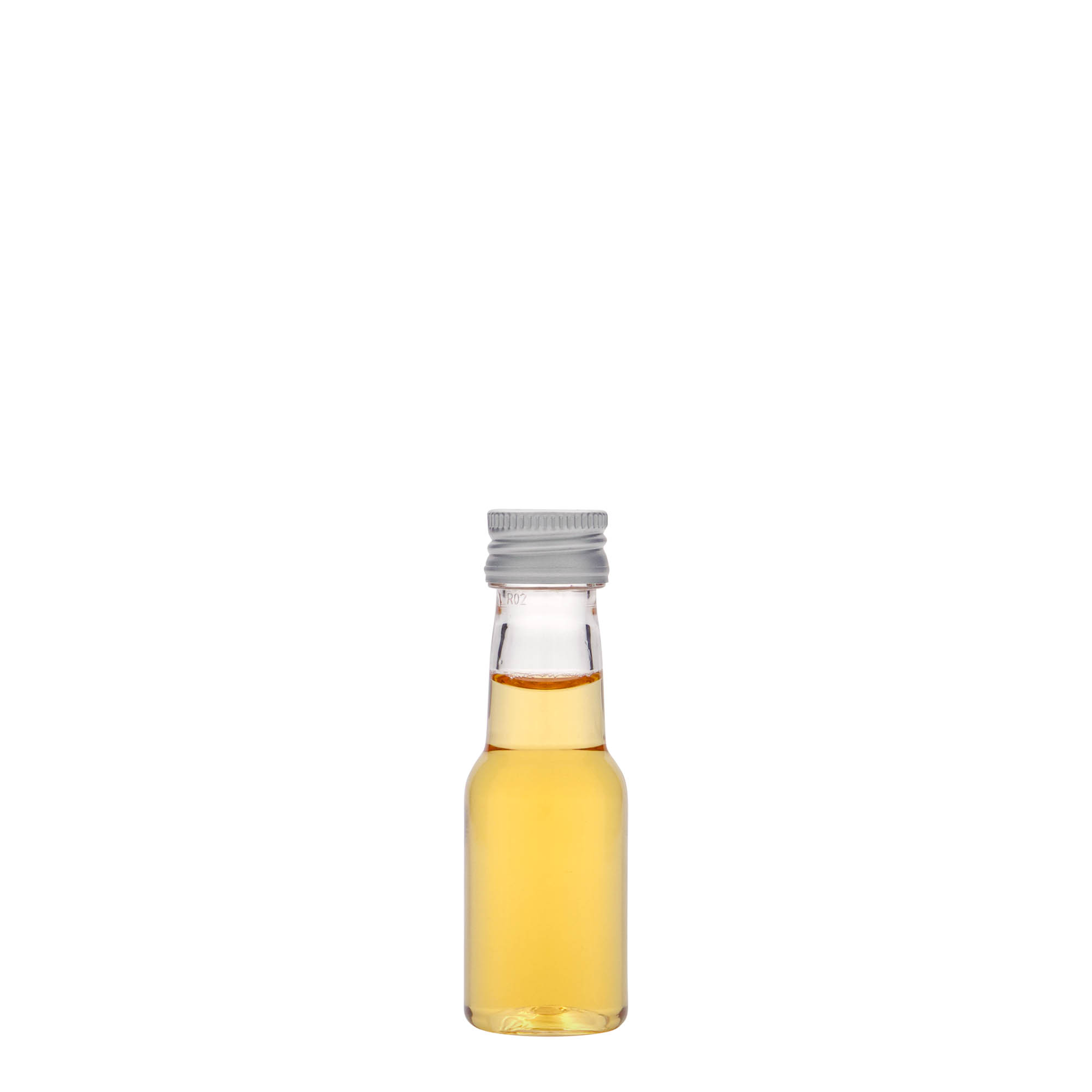 20 ml PET-flaska 'Theo', plast, öppning: PP 18