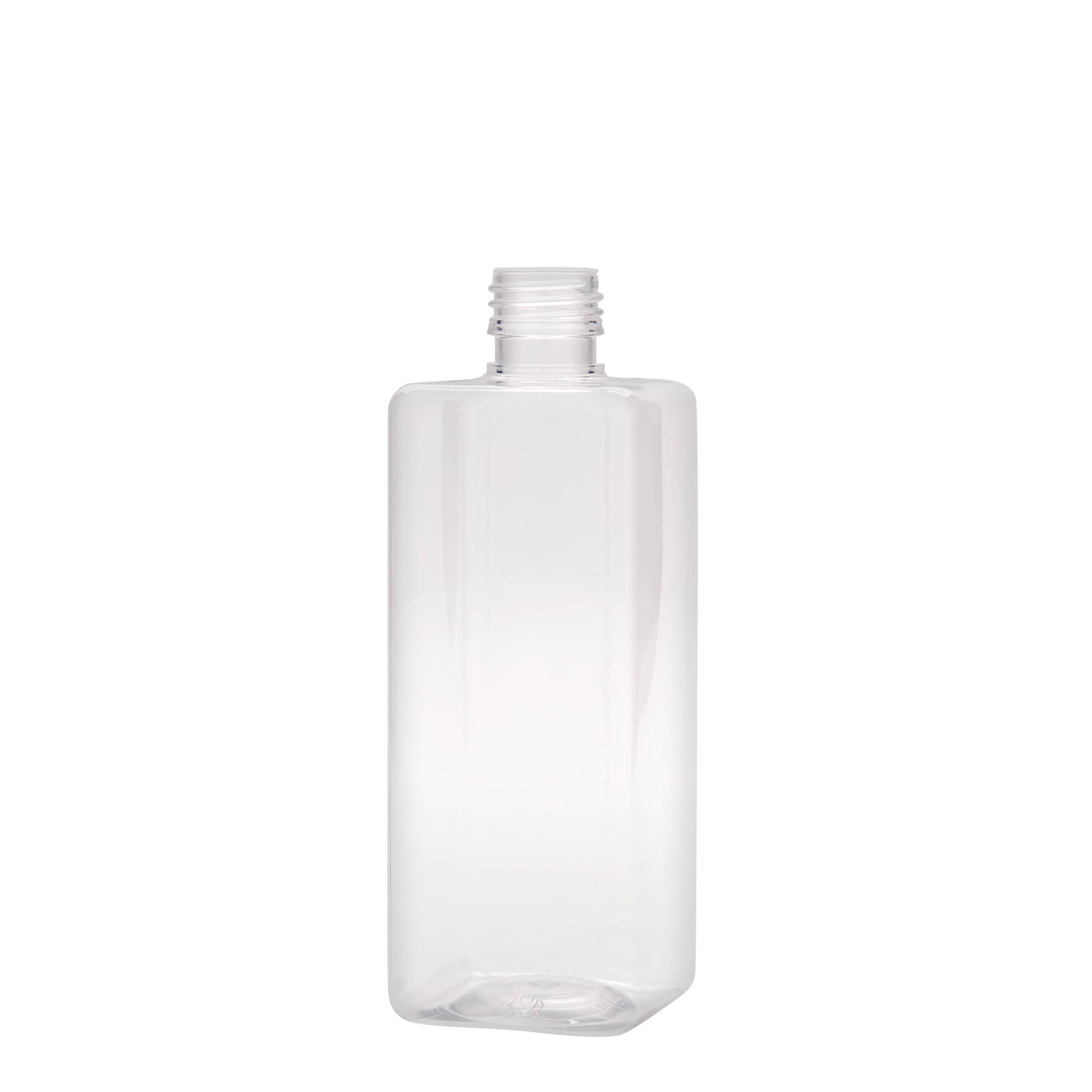 500 ml PET-flaska 'Karl', fyrkantig, plast, öppning: PP 28 500 ml PET-flaska 'Karl', fyrkantig, plast, öppning: PP 28