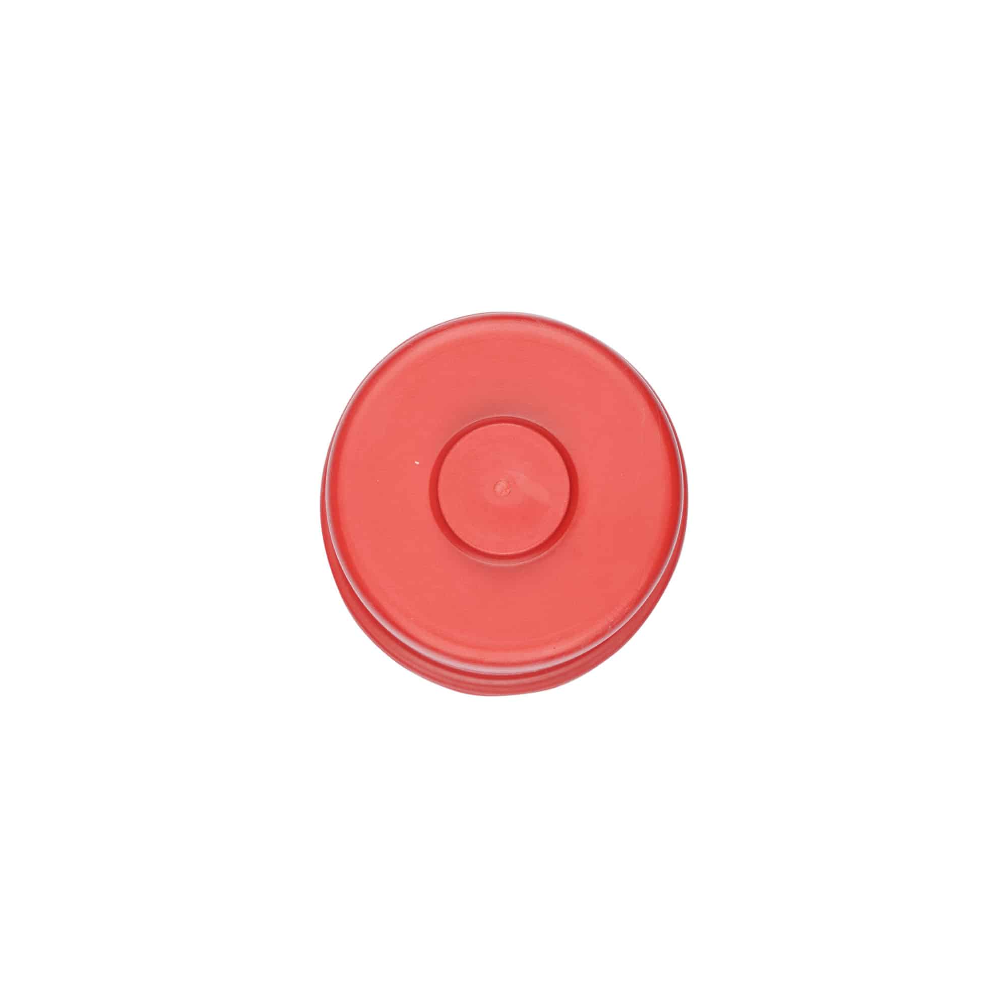 Mustlock typ 5, gummi, rött