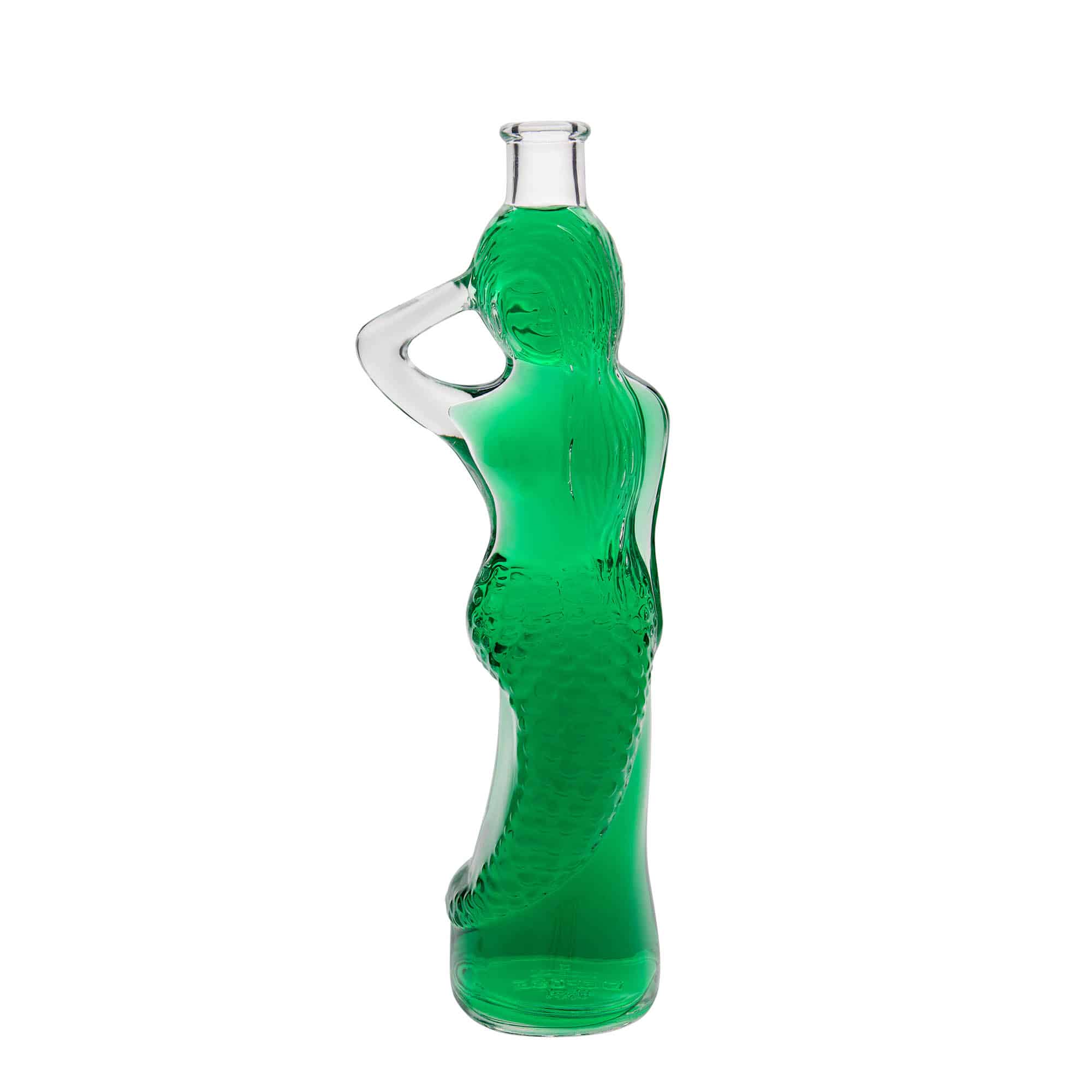 500 ml glasflaska 'Sjöjungfru', mynning: kork