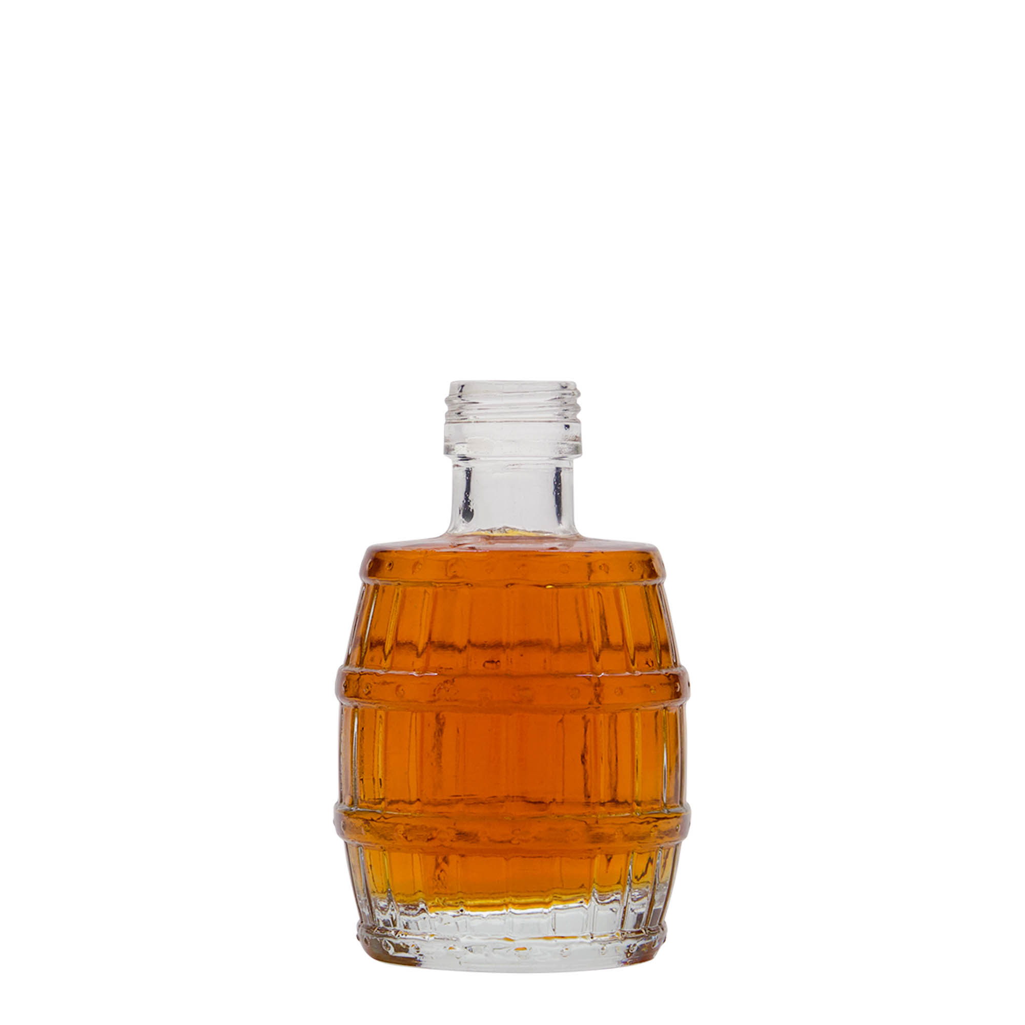 100 ml glasflaska 'Fat', mynning: PP 24