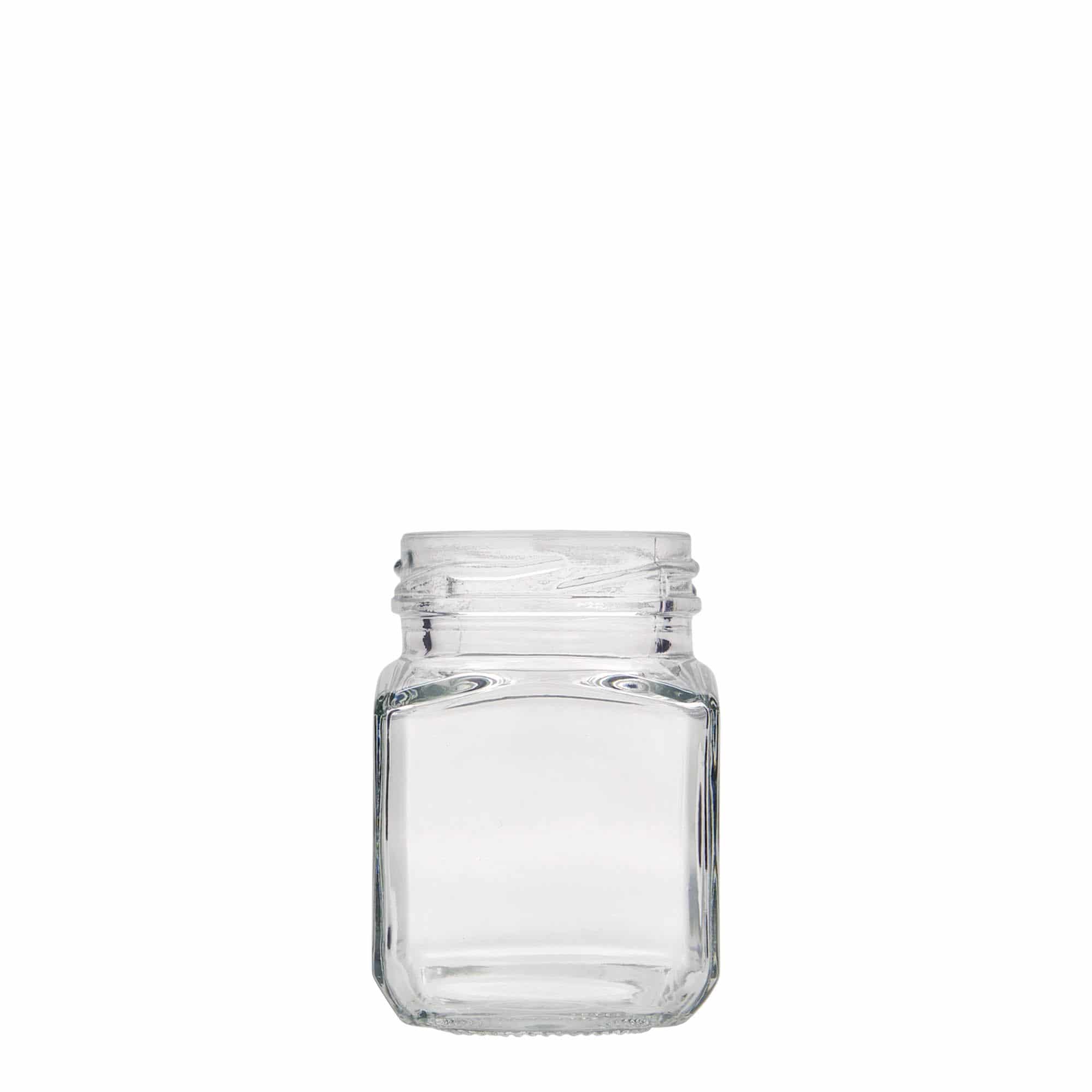 106 ml fyrkantigt glas, öppning: Twist-Off (TO 48)