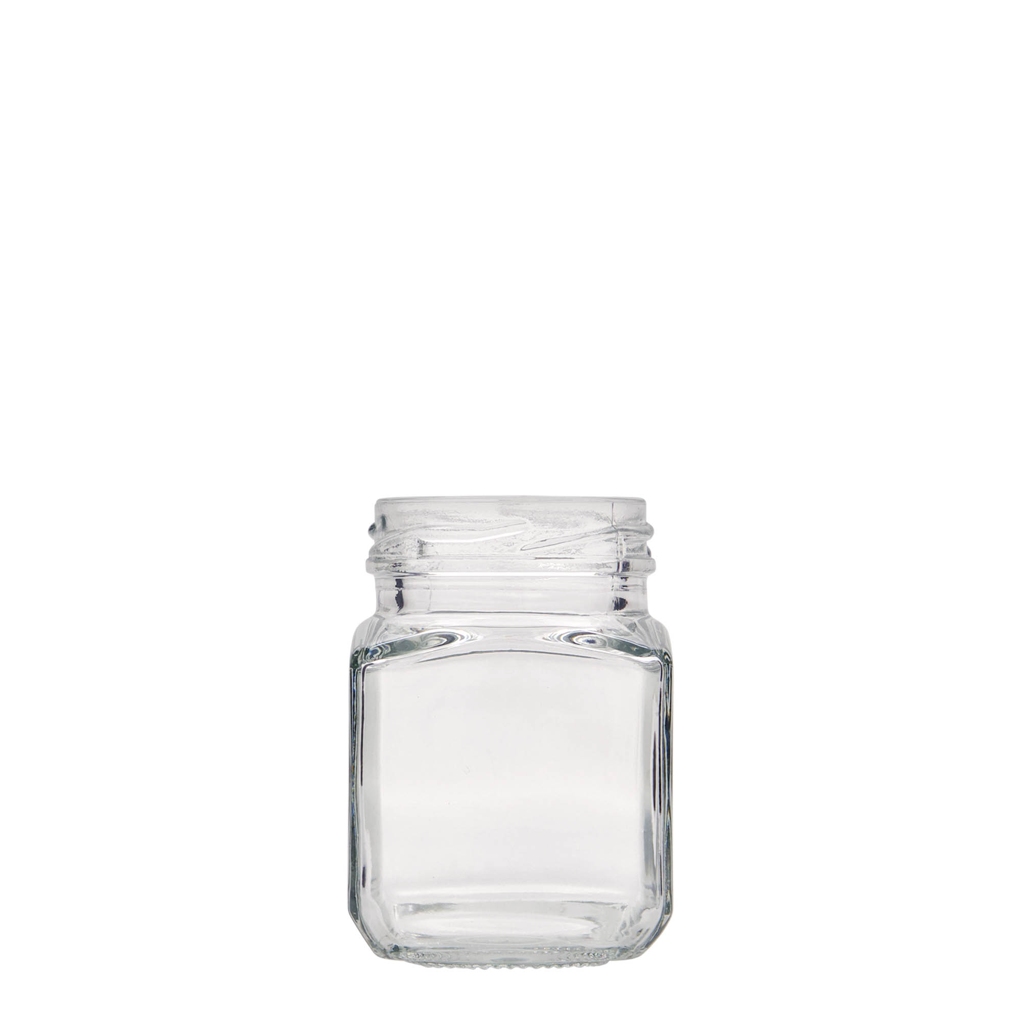 106 ml fyrkantigt glas, öppning: Twist-Off (TO 48) 106 ml fyrkantigt glas, öppning: Twist-Off (TO 48)