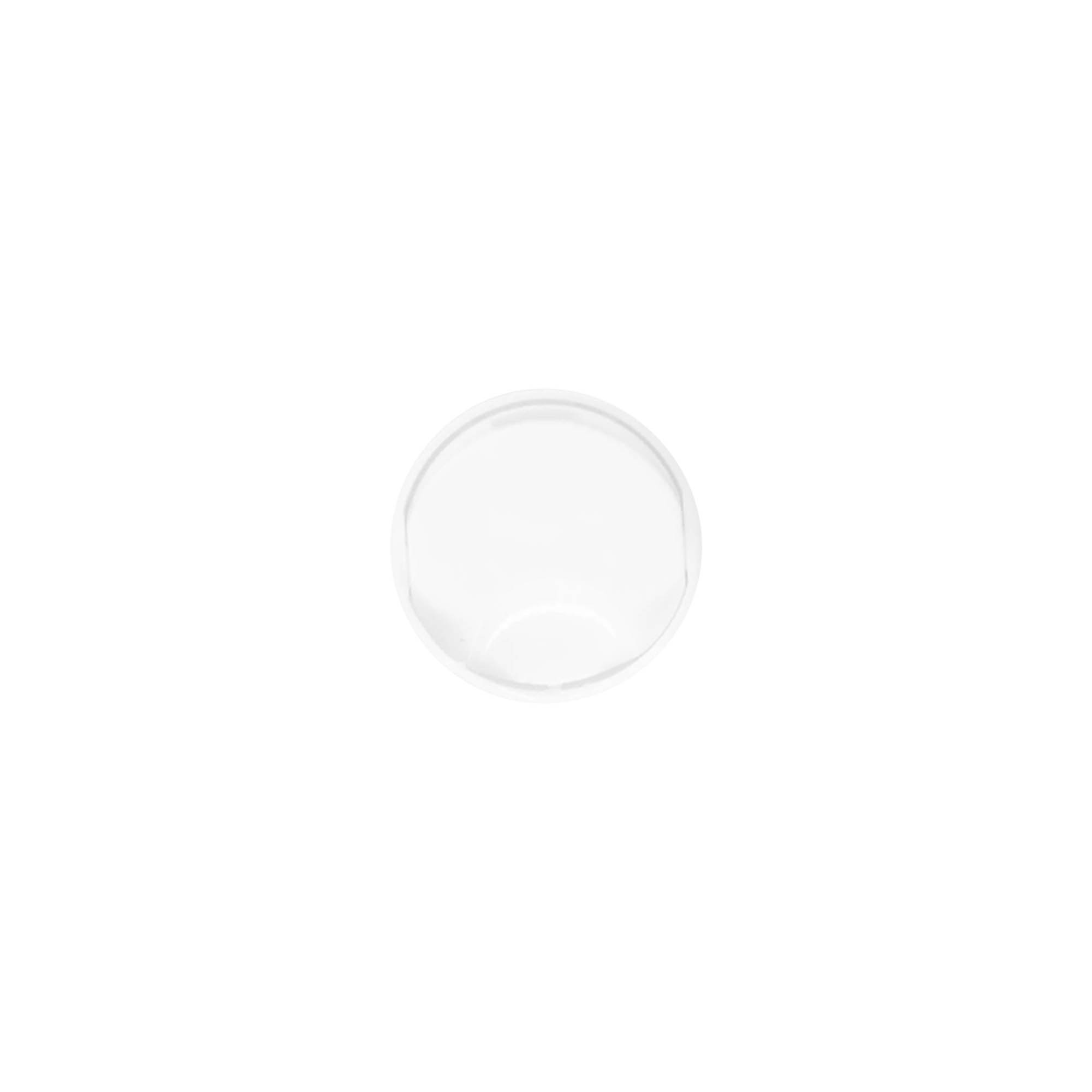 Skruvlock Disc Top, PP-plast, vitt, för mynning: 20/410