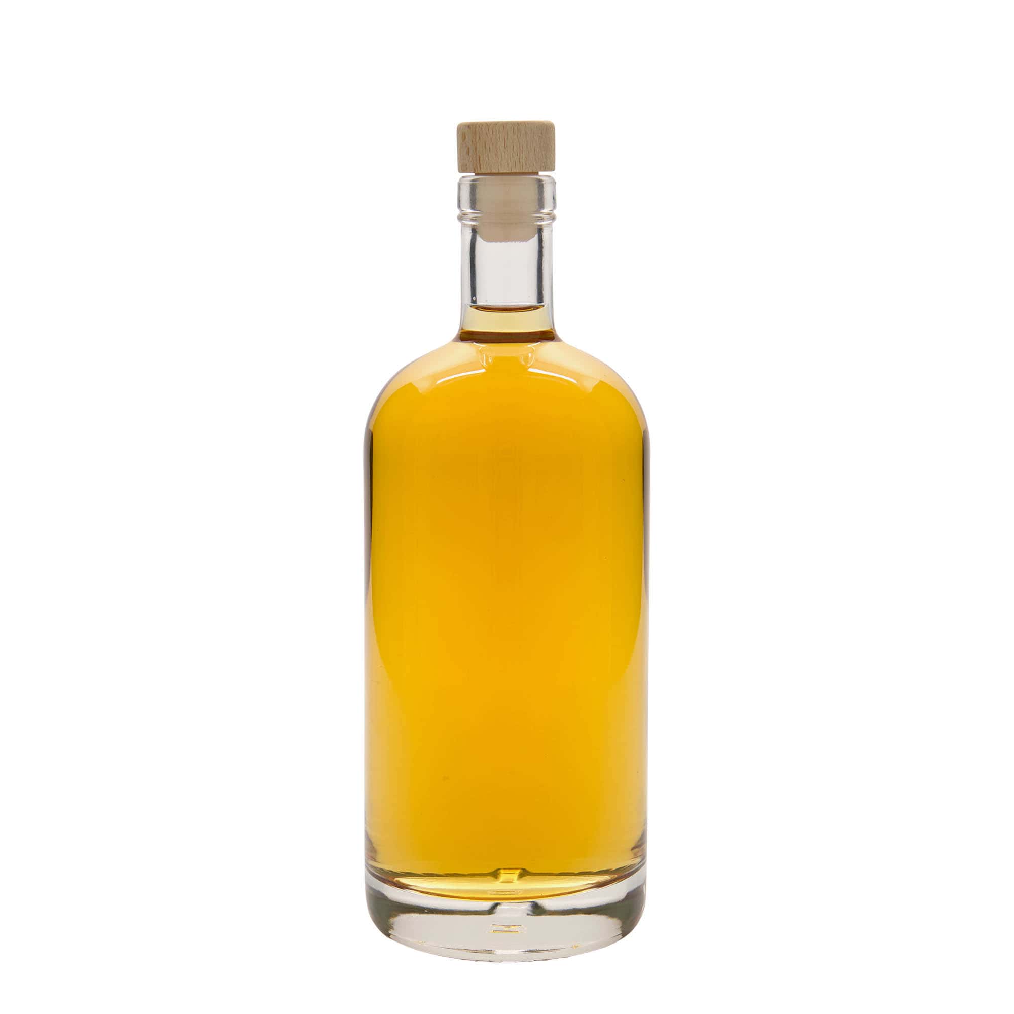 700 ml glasflaska 'Linea Uno', mynning: kork