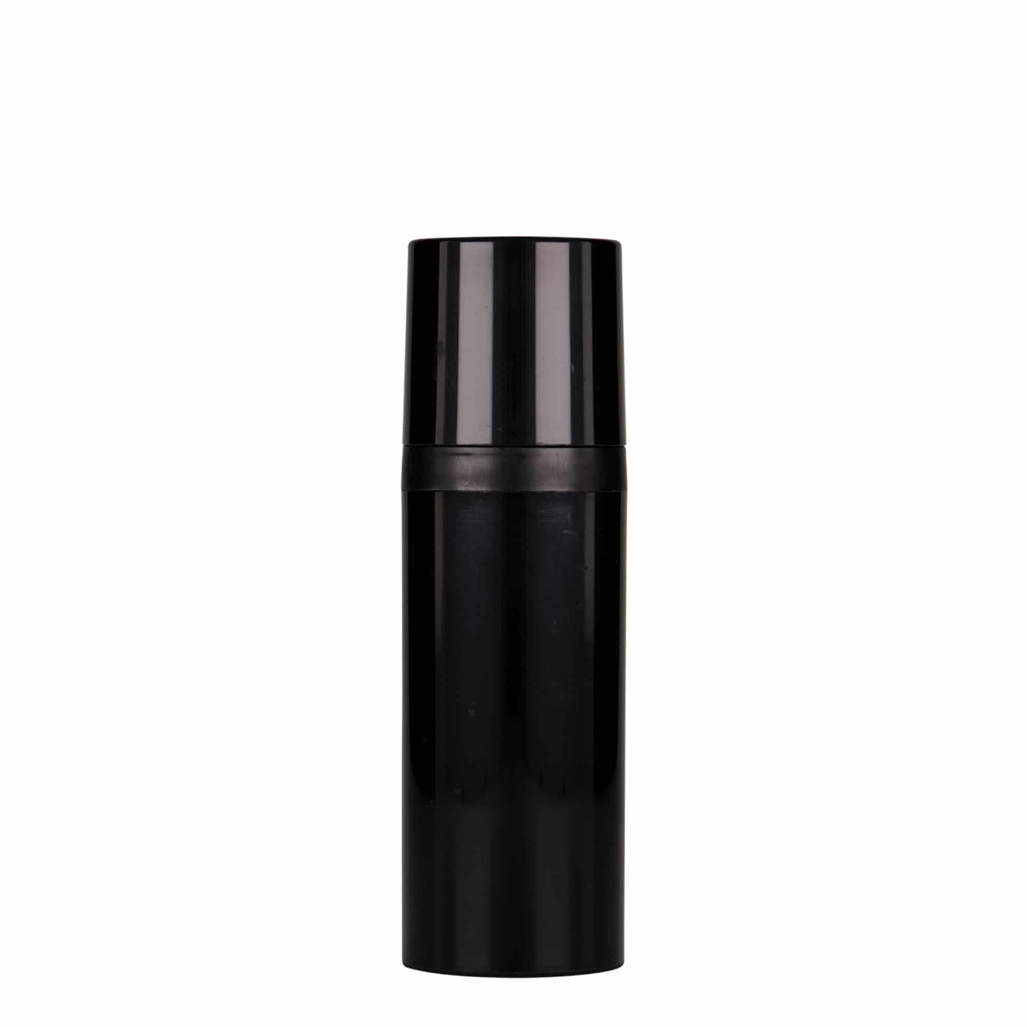 50 ml Airless-dispenser 'Mezzo', PP-plast, svart