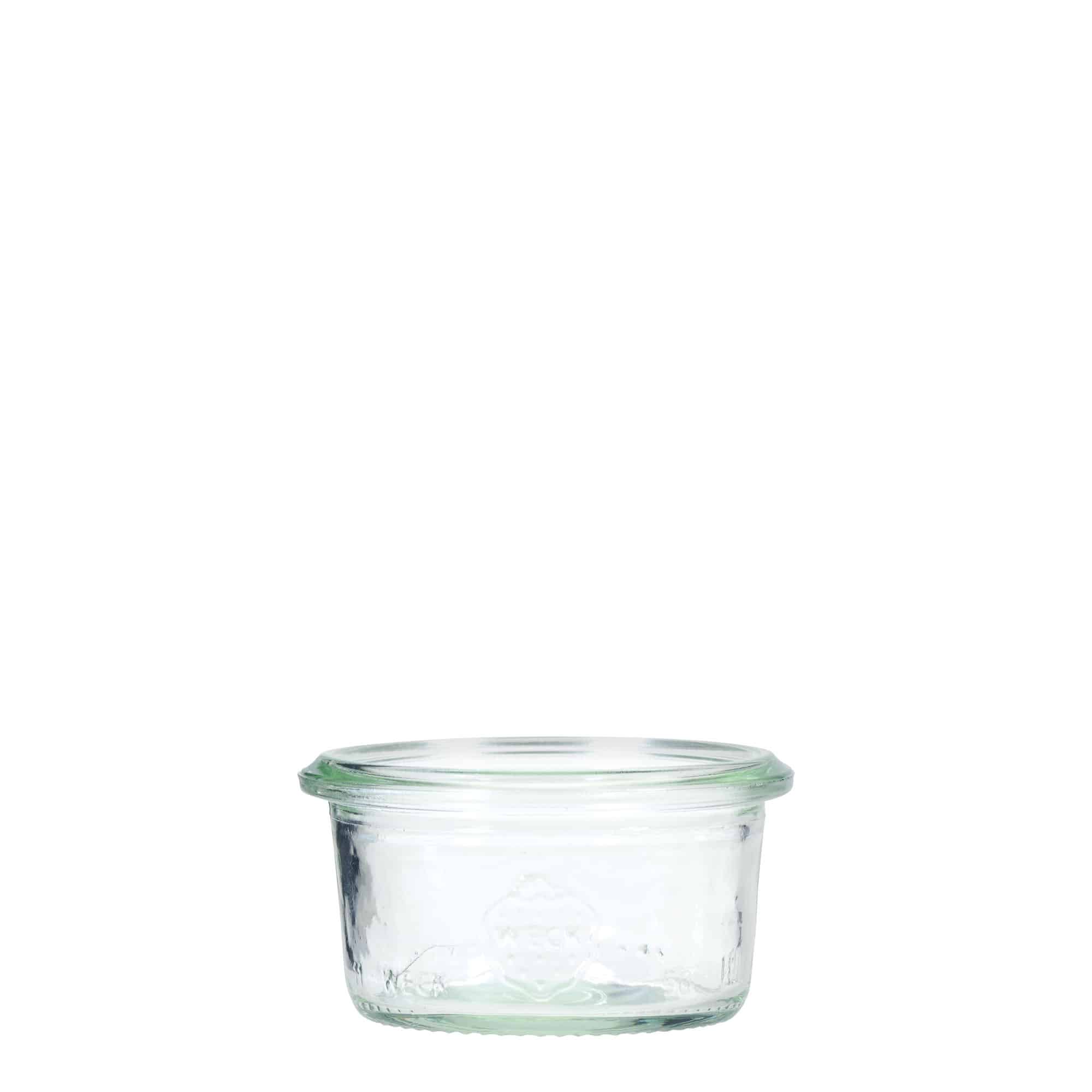 50 ml WECK cylindrisk burk, mynning: rund kant 50 ml WECK cylindrisk burk, mynning: rund kant