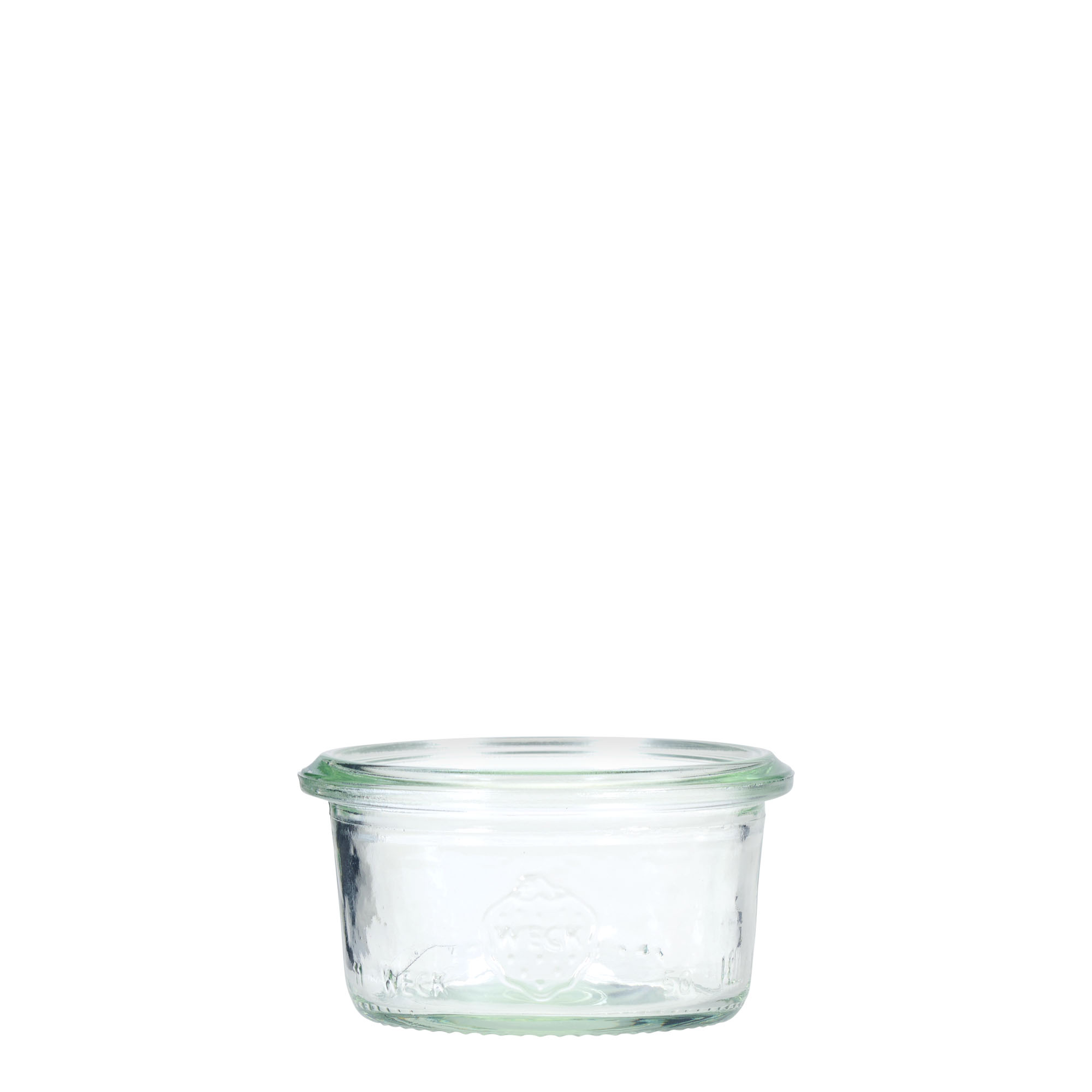 50 ml WECK-störtglas, öppning: rund kant 50 ml WECK-störtglas, öppning: rund kant