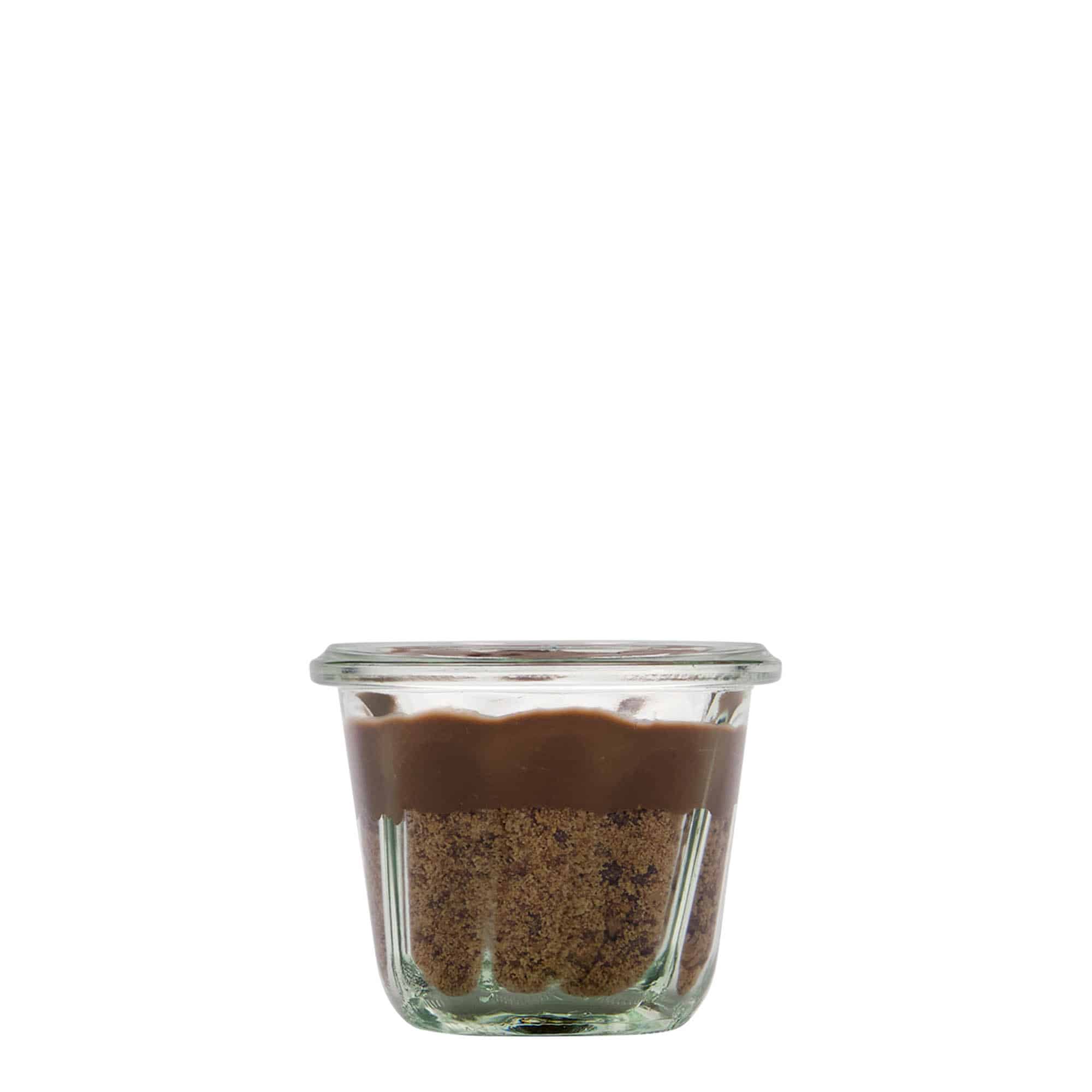 80 ml WECK-sockerkaksglas, mynning: rund kant