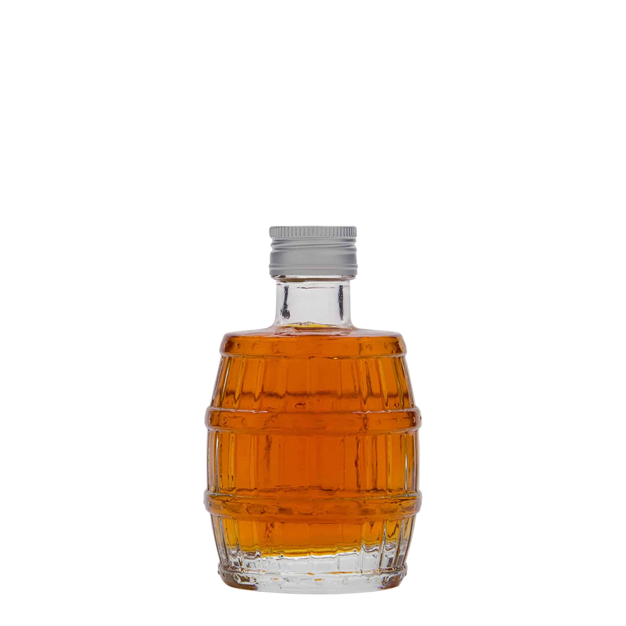 100 ml glasflaska 'Fat'Feier, mynning: PP 24