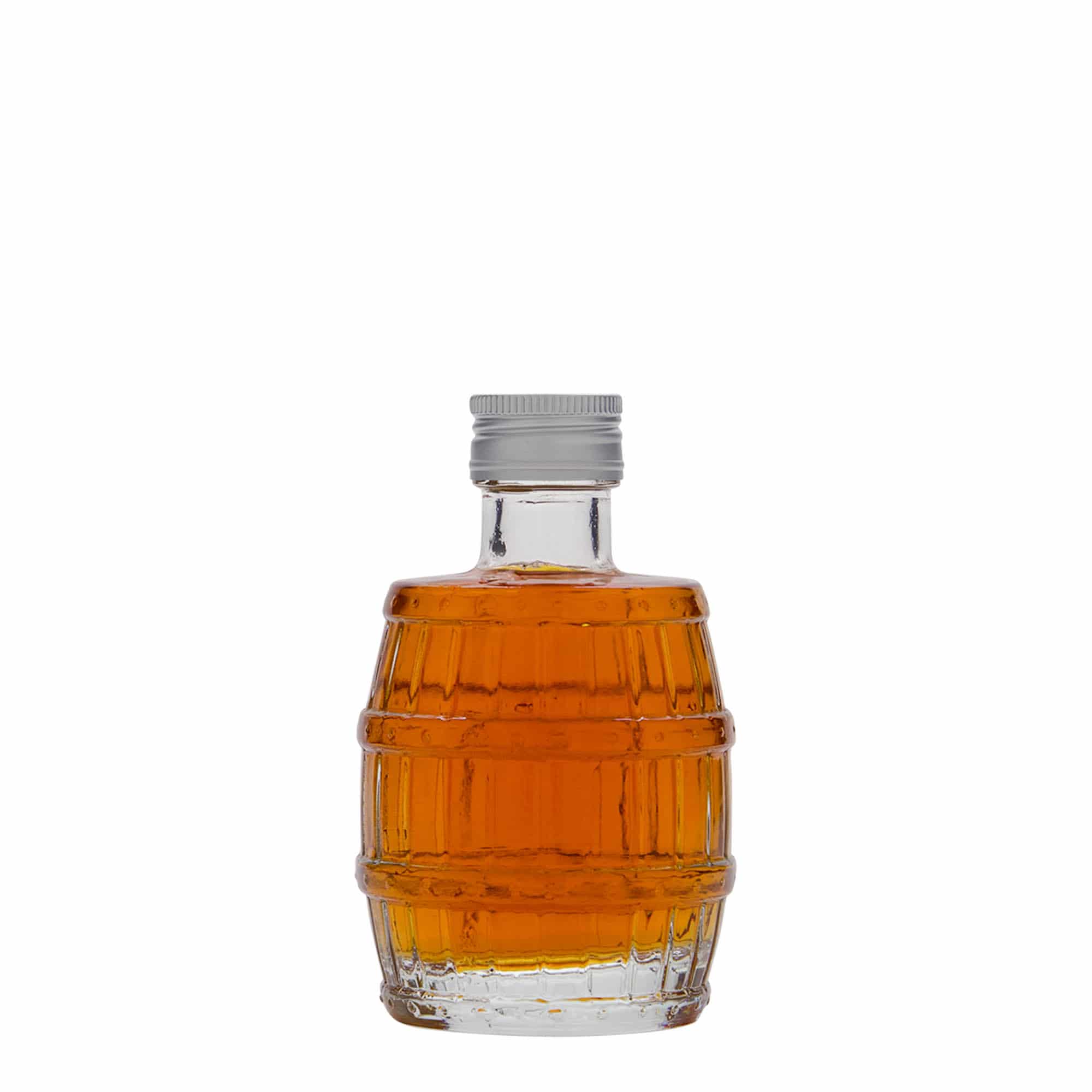 100 ml glasflaska 'Fat', mynning: PP 24
