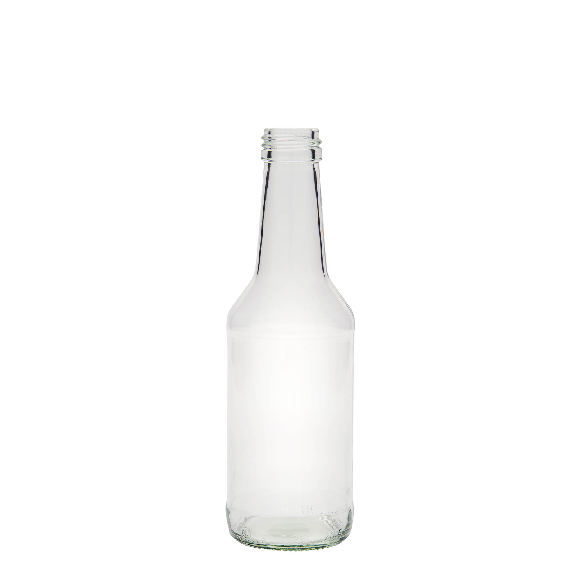250 ml glasflaska 'Nils', öppning: PP 28 250 ml glasflaska 'Nils', öppning: PP 28