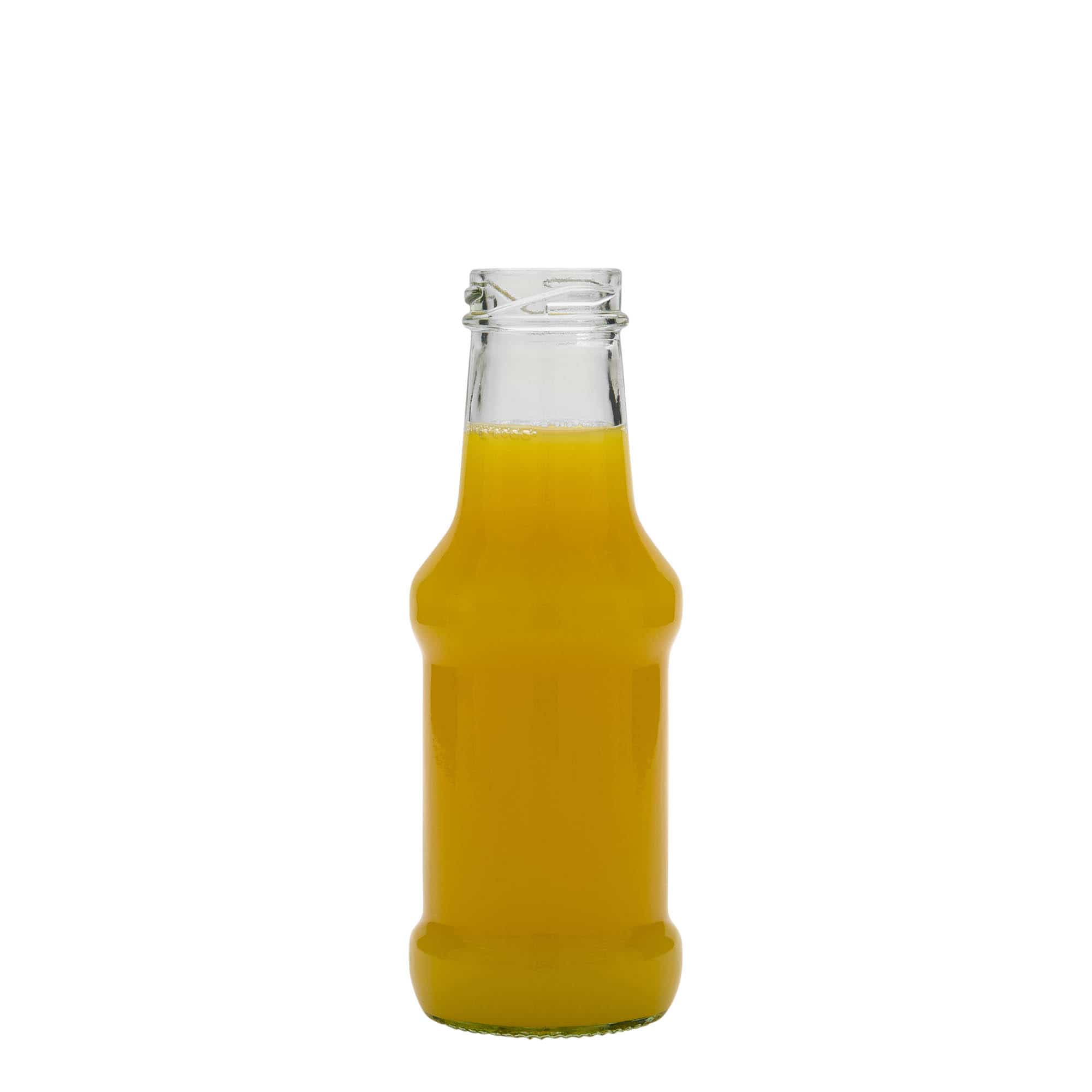 250 ml såsflaska, glas, öppning: Twist-Off (TO 38)