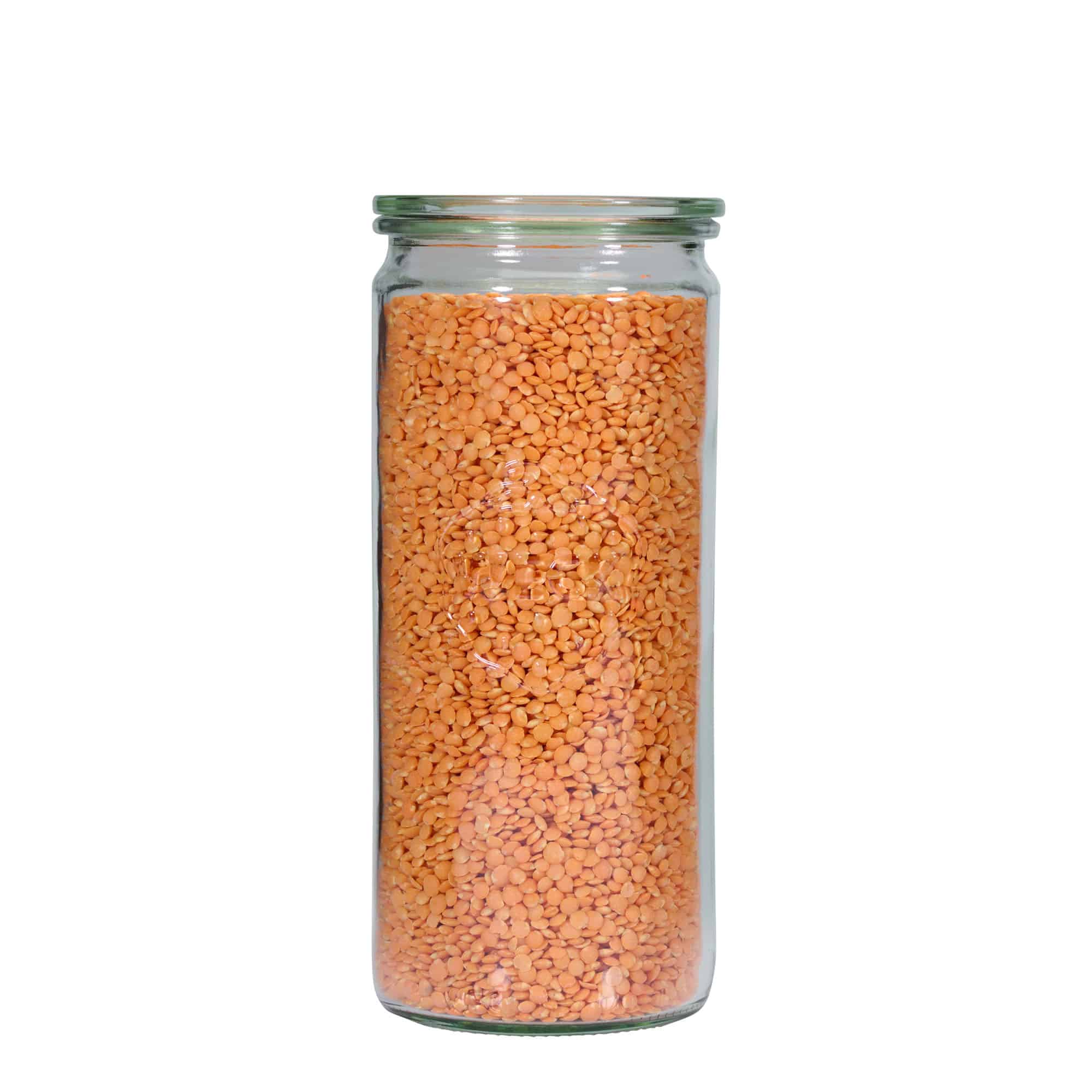 1.040 ml WECK-cylinderglas, öppning: rund kant