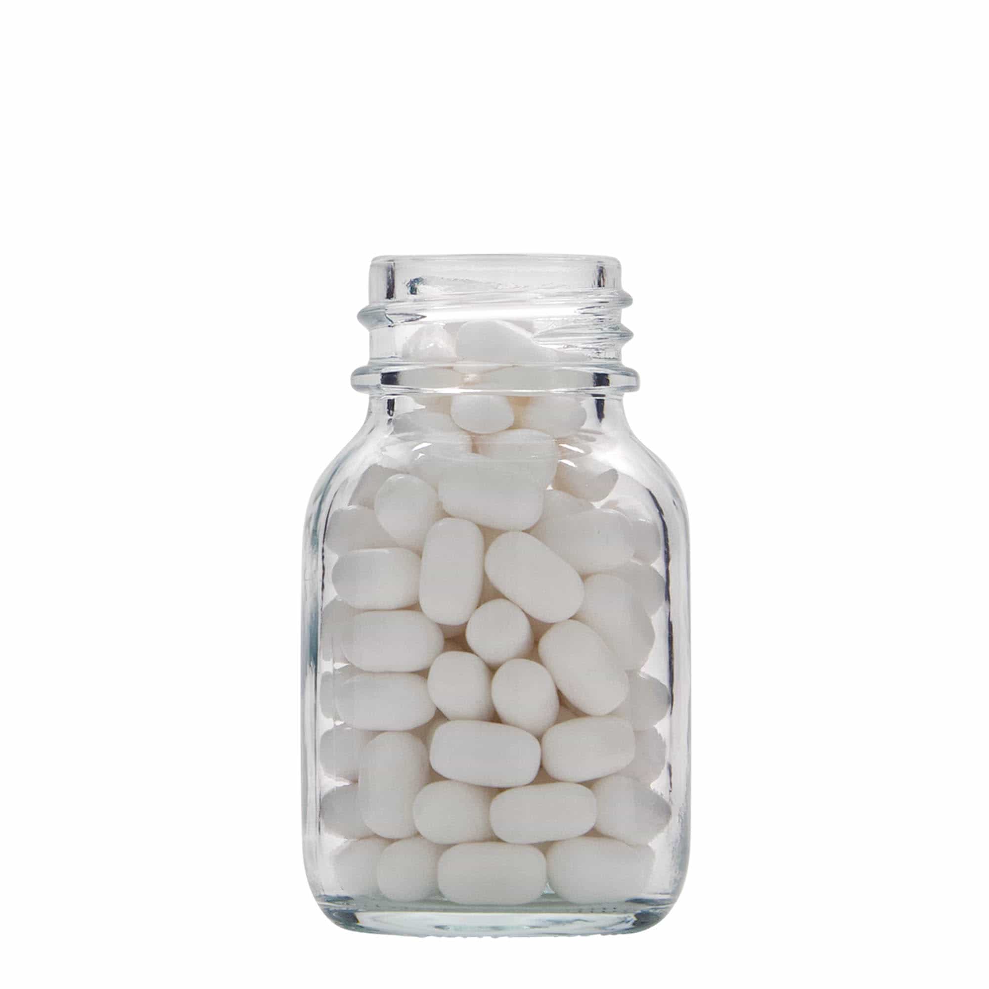 50 ml vid halsglas, mynning: DIN 32 50 ml vid halsglas, mynning: DIN 32