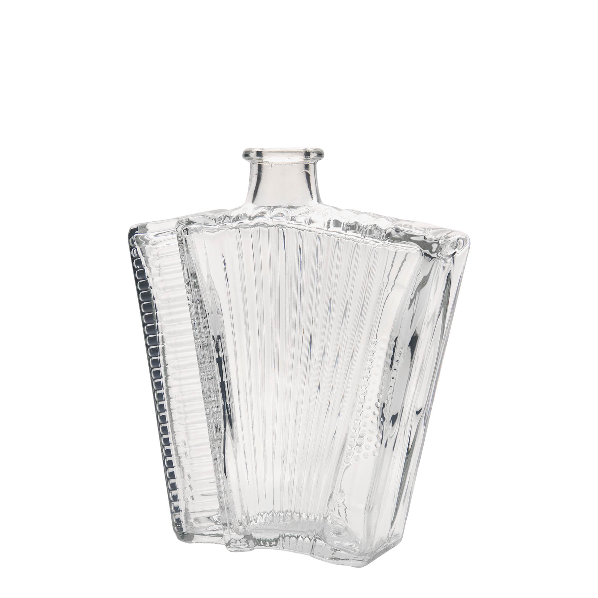 500 ml glasflaska 'Dragspel', mynning: kork