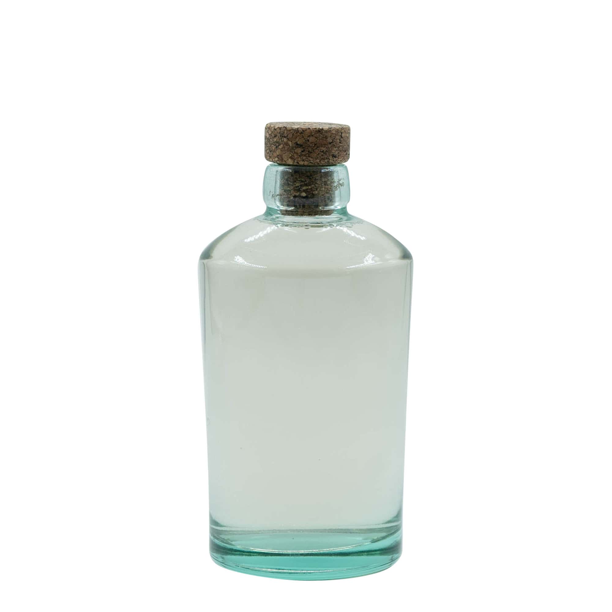 500 ml glasflaska 'Barrel', mynning: kork