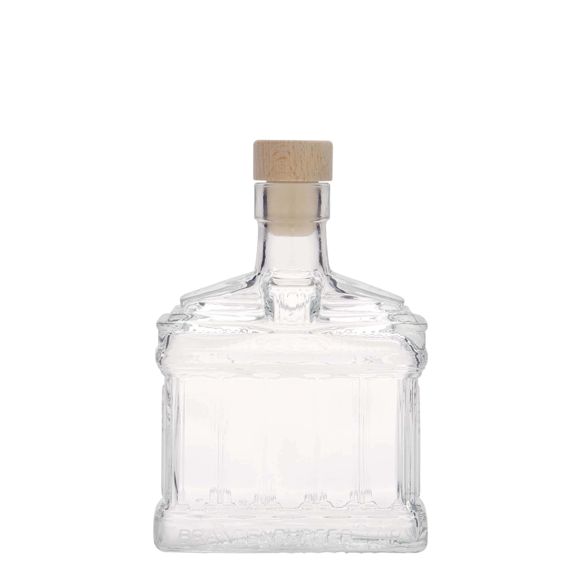 200 ml glasflaska 'Brandenburger Tor', mynning: kork