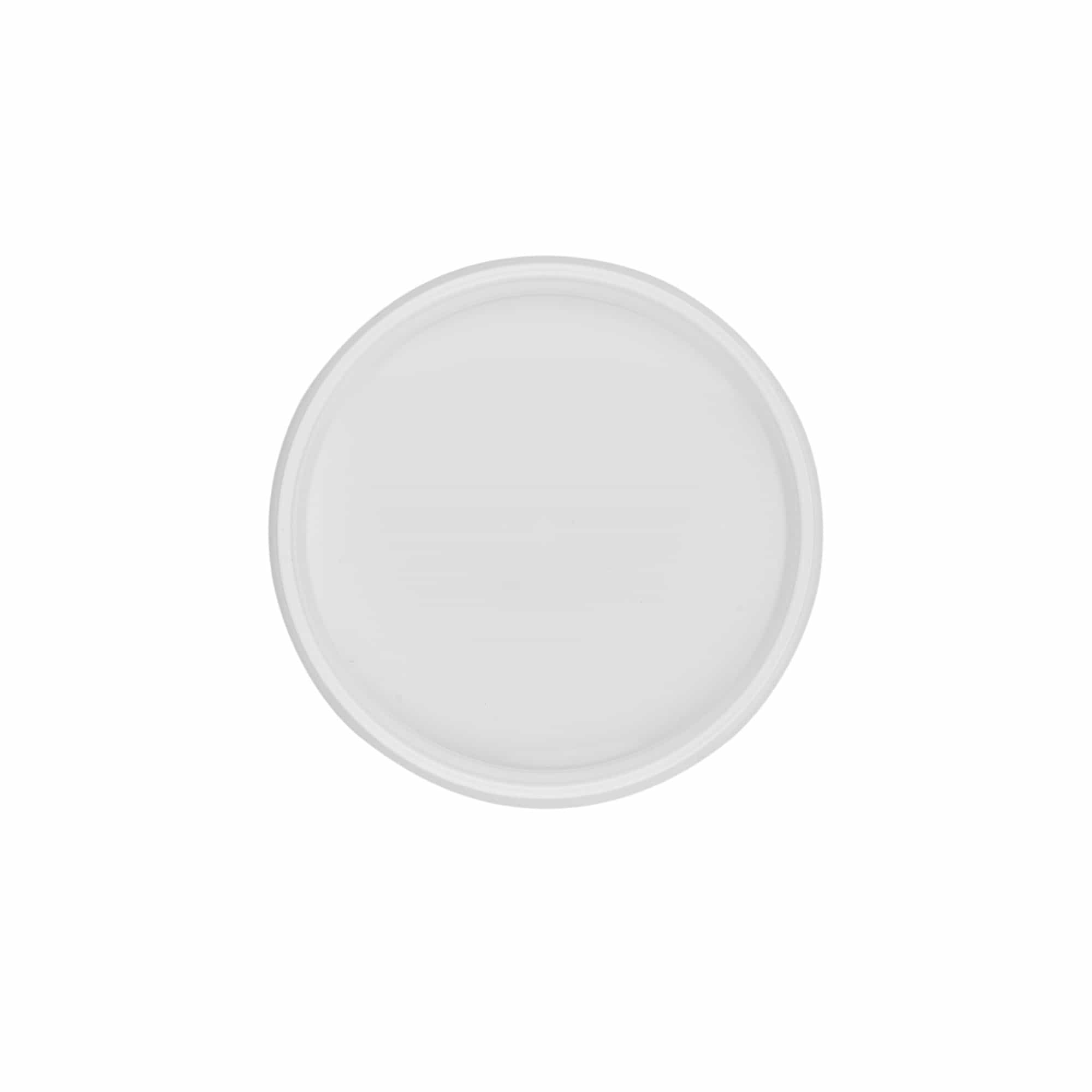 Lock för 0,6 l hink, PP-plast, vit