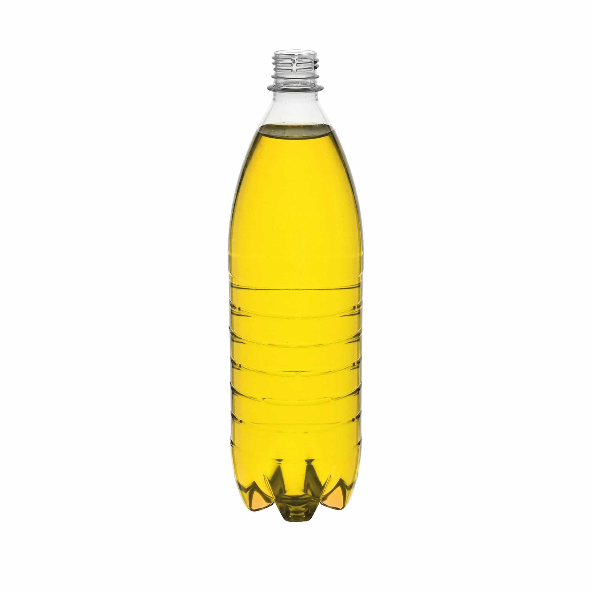 1000 ml PET-flaska universal, plast, öppning: PCO28