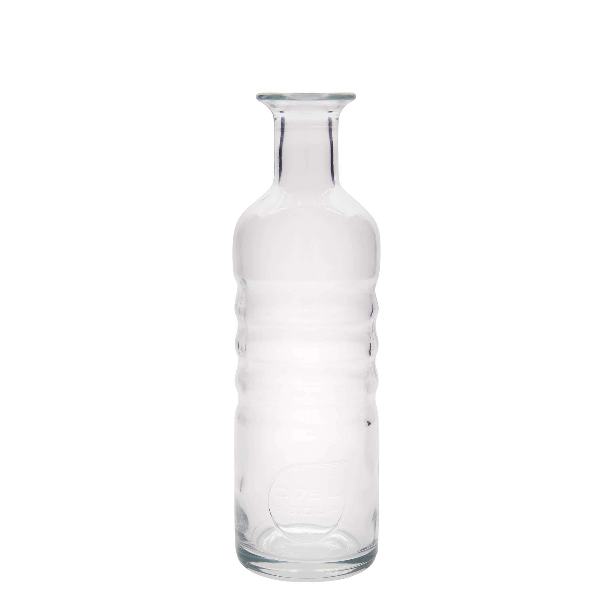 750 ml glasflaska 'Optima Acqua', öppning: kork