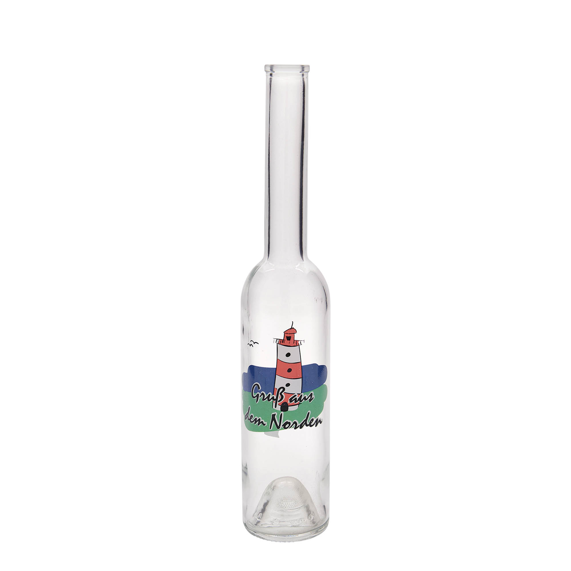 350 ml glasflaska 'Opera', motiv: Norden, öppning: kork 350 ml glasflaska 'Opera', motiv: Norden, öppning: kork
