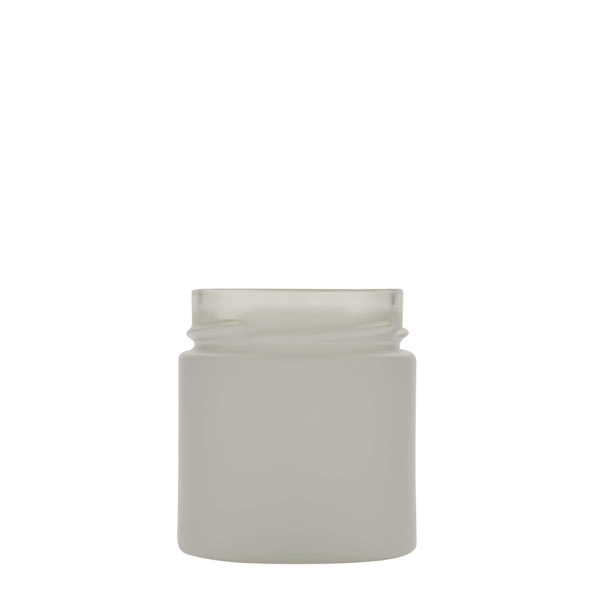 220 ml rund burk 'Aurora', vit, mynning: deep twist off (DTO 66)
