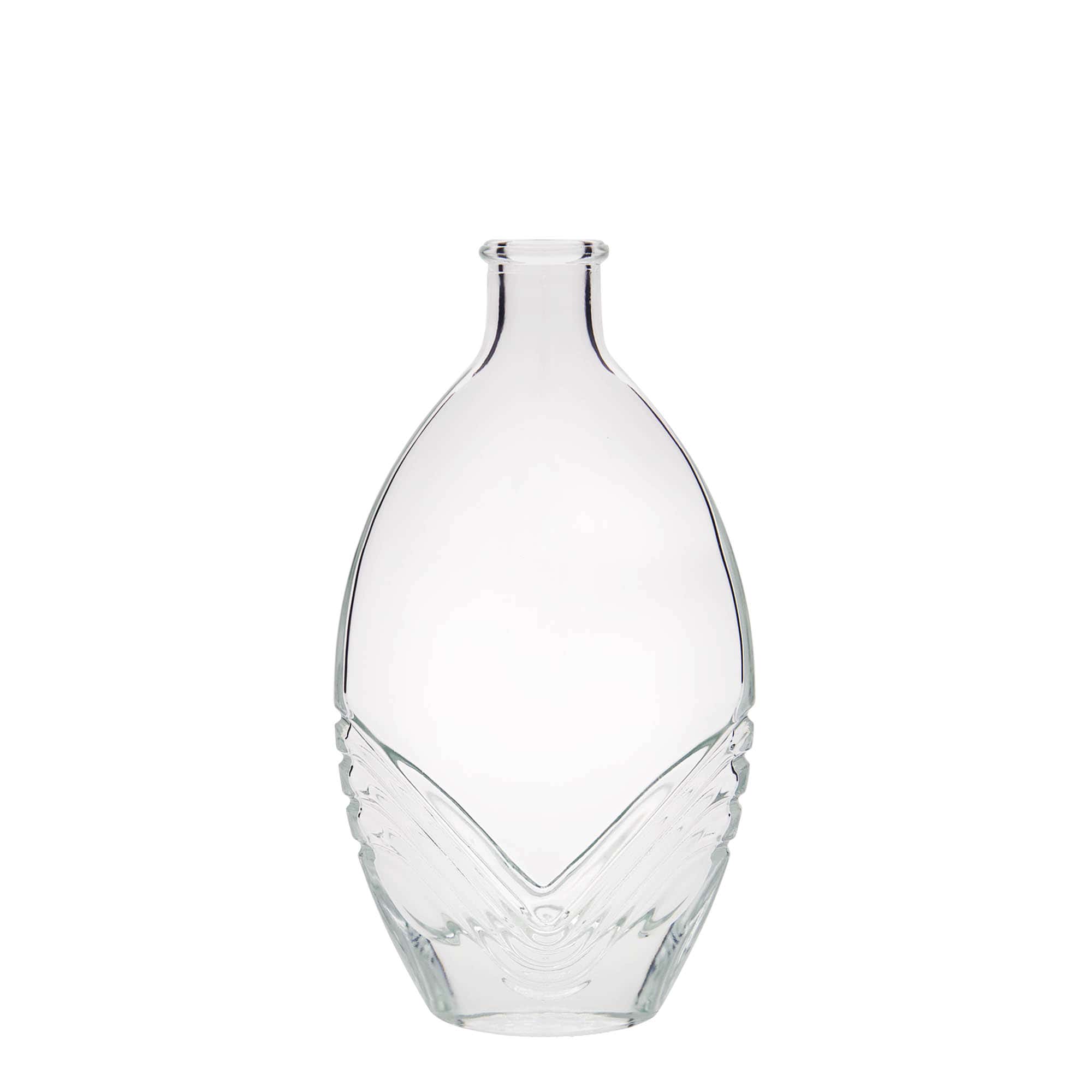 200 ml glasflaska 'Florence', oval, mynning: kork 200 ml glasflaska 'Florence', oval, mynning: kork