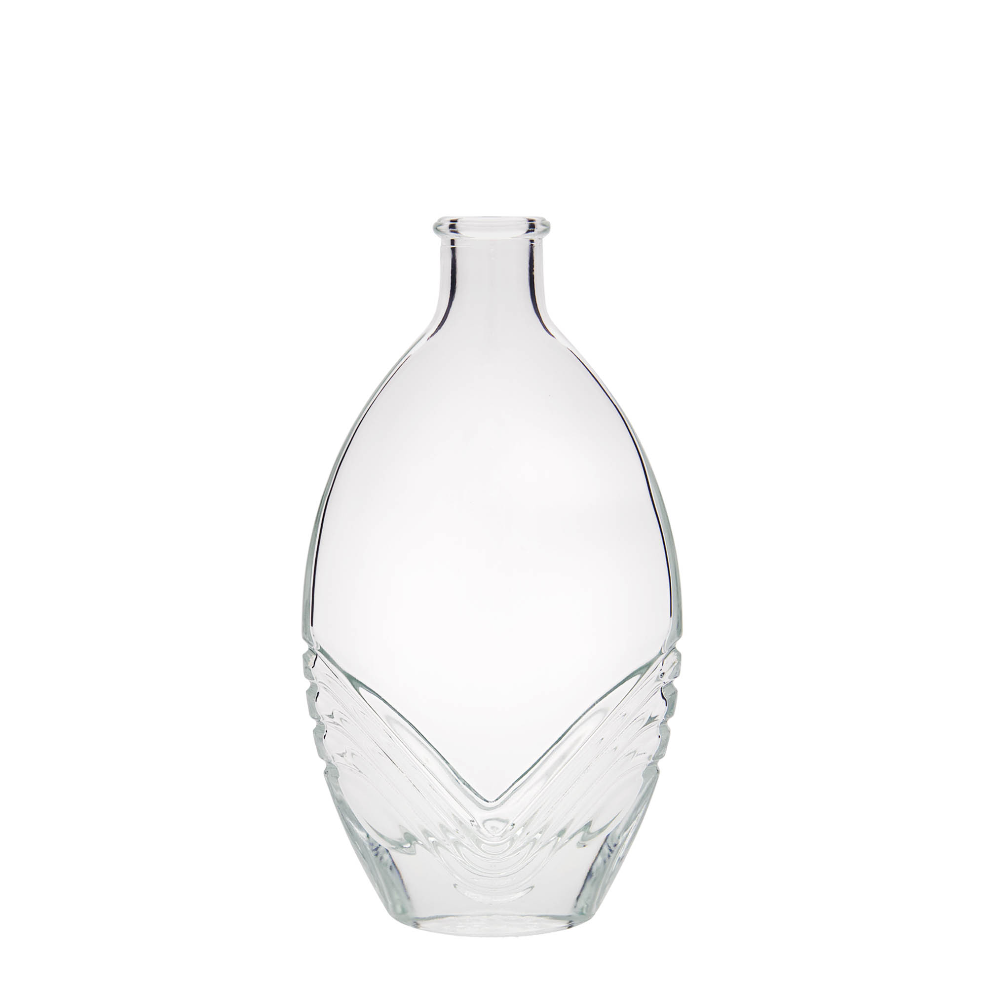 200 ml glasflaska 'Florence', oval, mynning: kork 200 ml glasflaska 'Florence', oval, mynning: kork