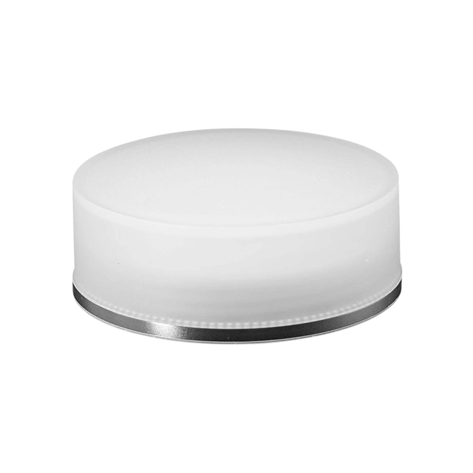 Skruvkapsel 'Clear/Platin Edition', PP-plast, vit, för mynning: 53/2P