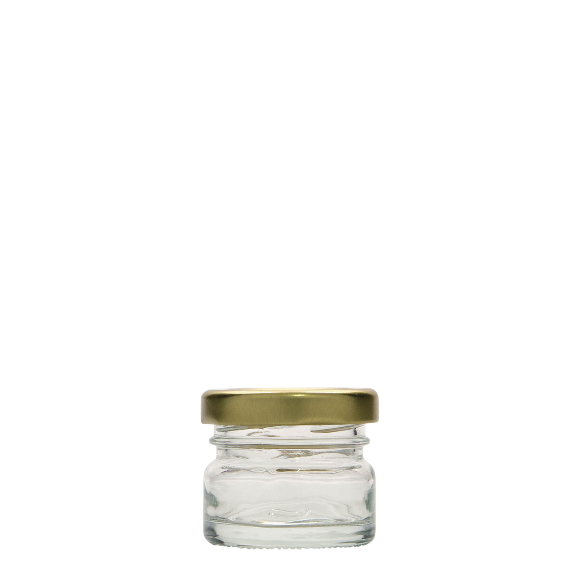 30 ml platt runt glas, öppning: Twist-Off (TO 43)