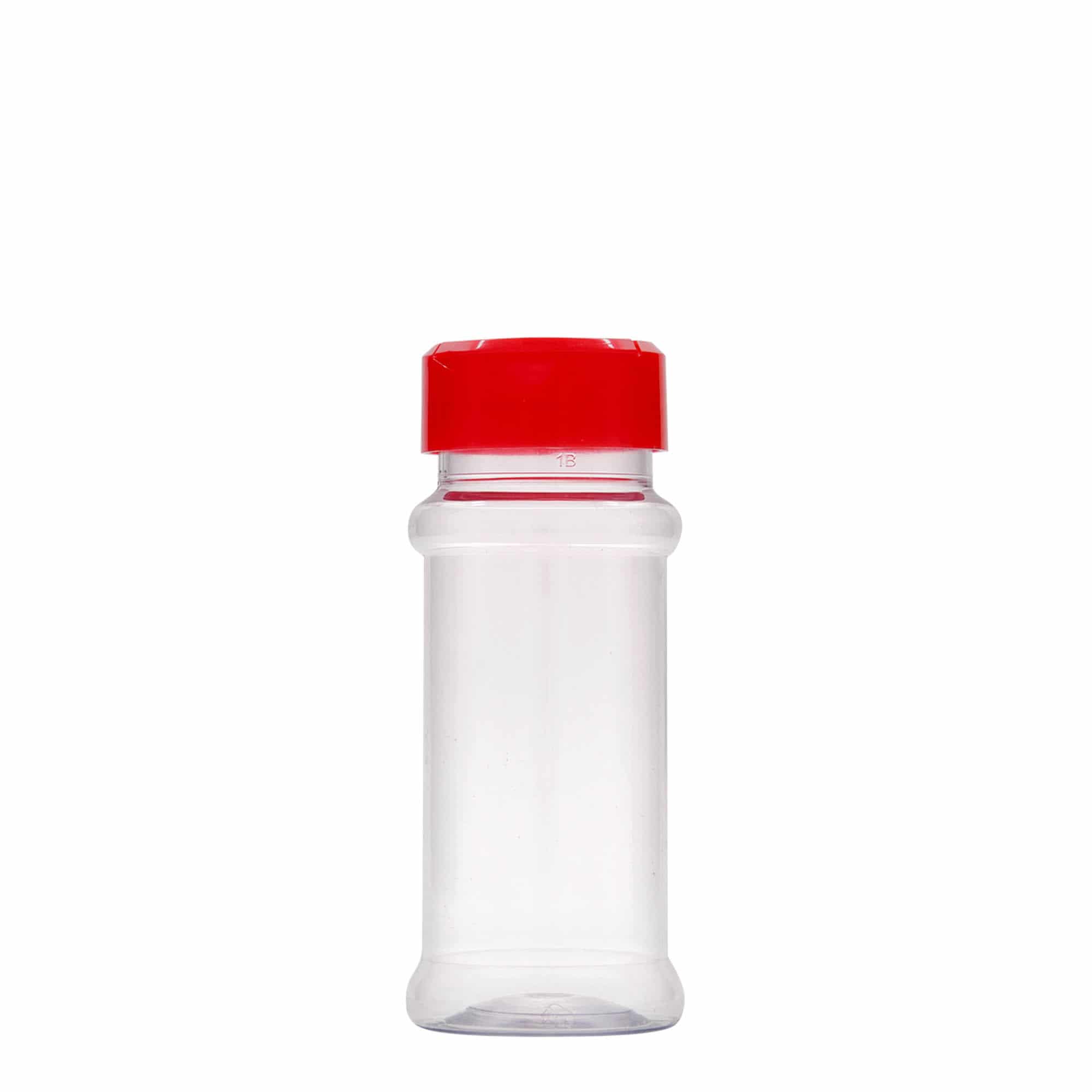 100 ml PET-kryddburk, plast, mynning: GPI 38/400