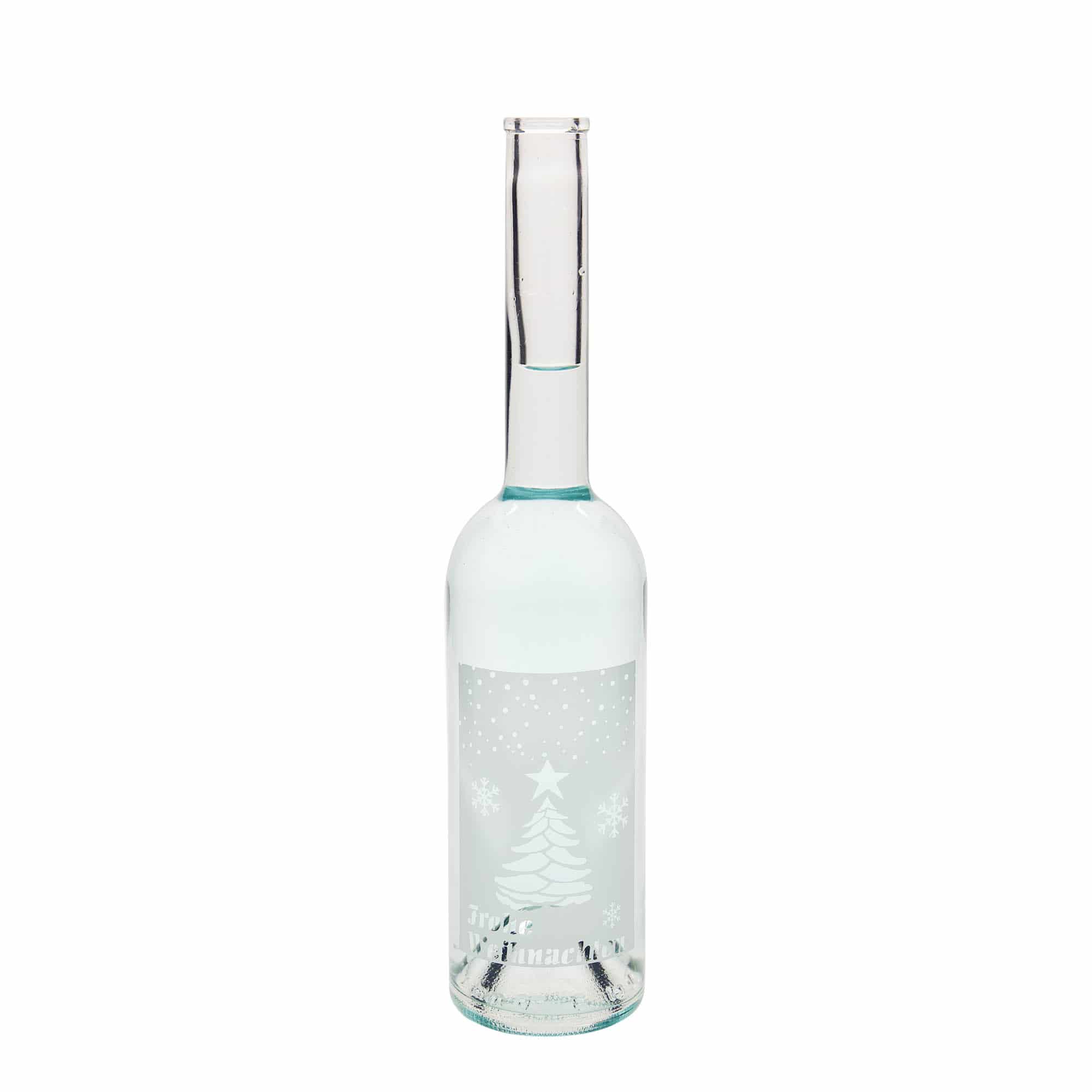 500 ml glasflaska 'Opera', motiv: Vita julen, öppning: kork 500 ml glasflaska 'Opera', motiv: Vita julen, öppning: kork
