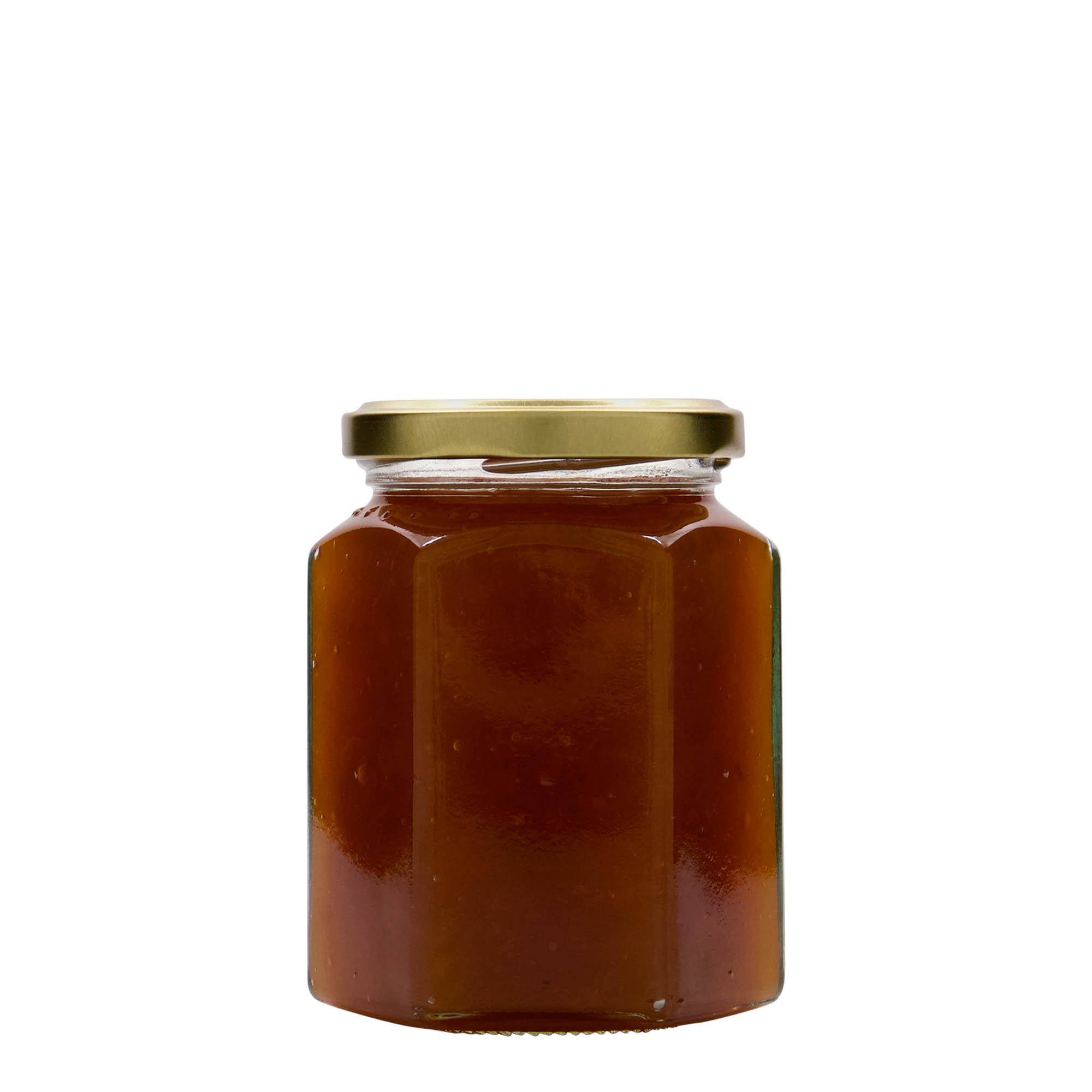 288 ml sexkantigt glas, öppning: Twist-Off (TO 63) 288 ml sexkantigt glas, öppning: Twist-Off (TO 63)