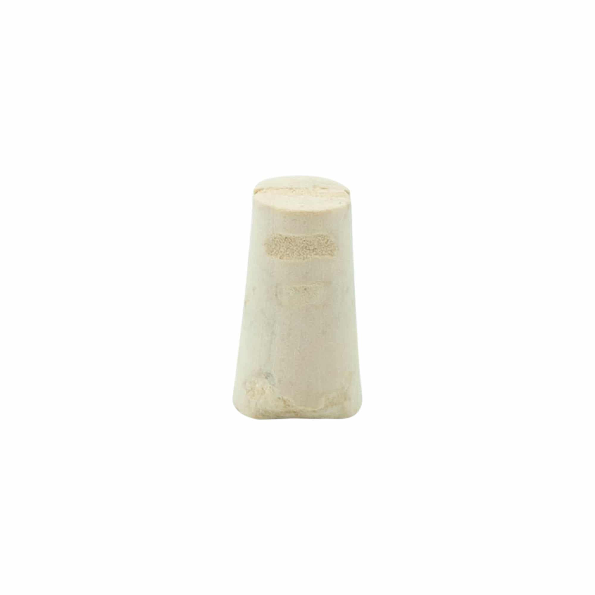 Spetspropp 9-12 x 22, naturkork, blekt, för mynning: kork
