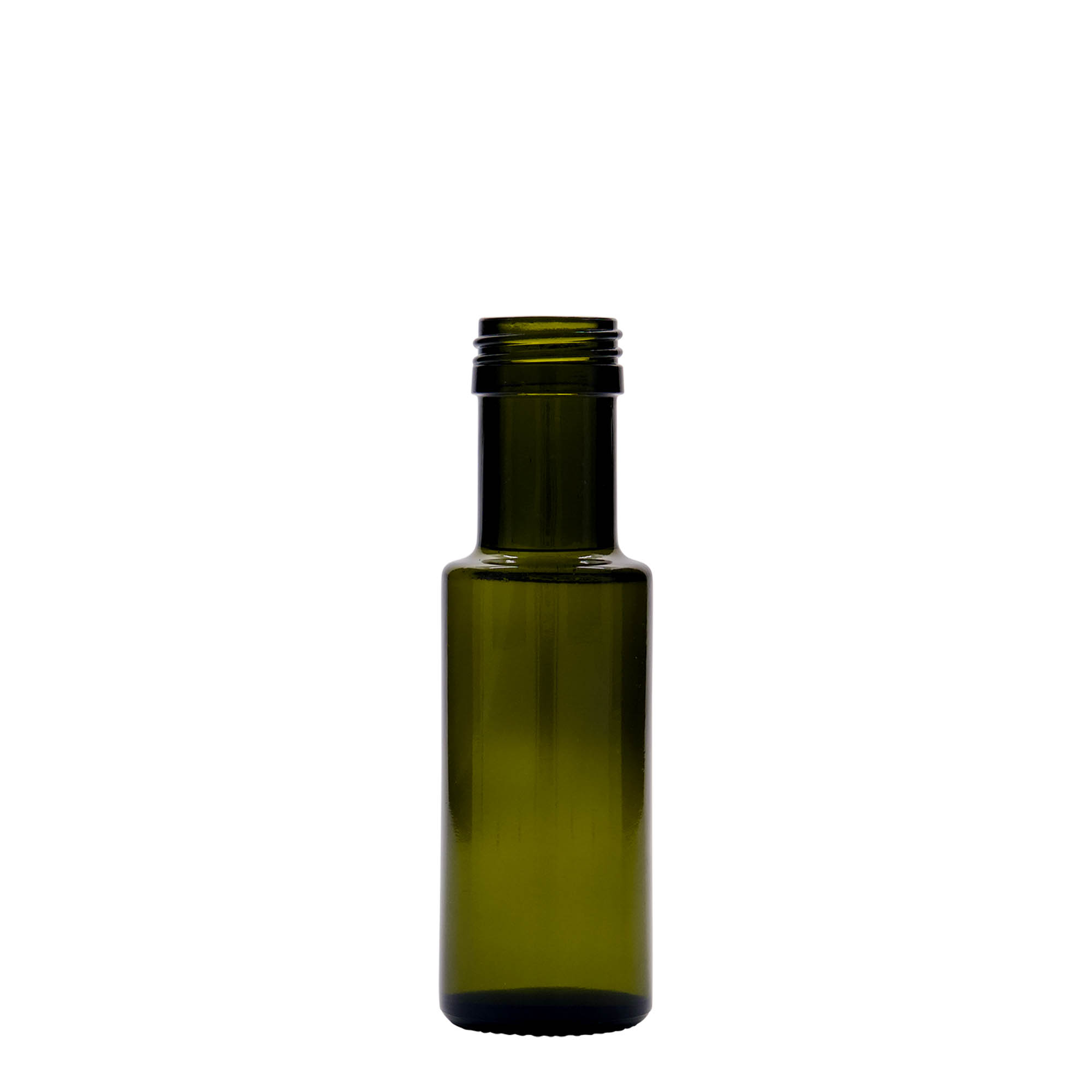 100 ml glasflaska 'Dorica', antikgrön, öppning: PP 31,5 100 ml glasflaska 'Dorica', antikgrön, öppning: PP 31,5