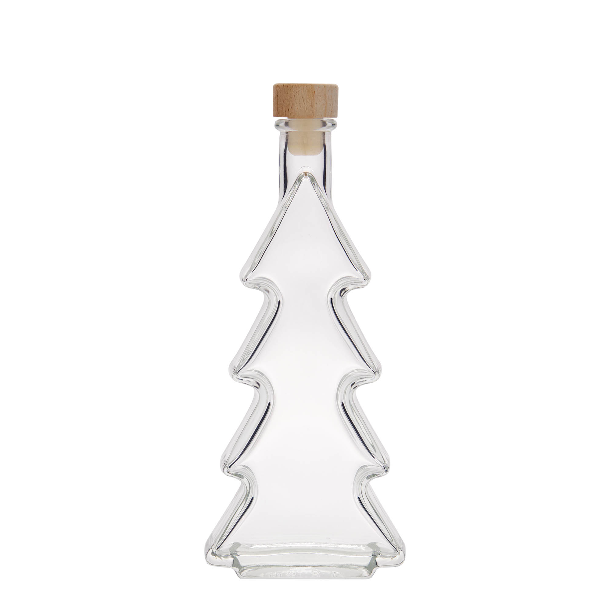200 ml glasflaska 'Tannenbaum', öppning: kork