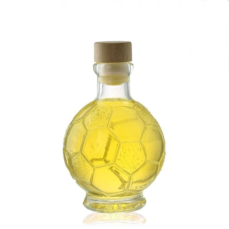 200 ml glasflaska 'Fotboll', öppning: kork 200 ml glasflaska 'Fotboll', öppning: kork