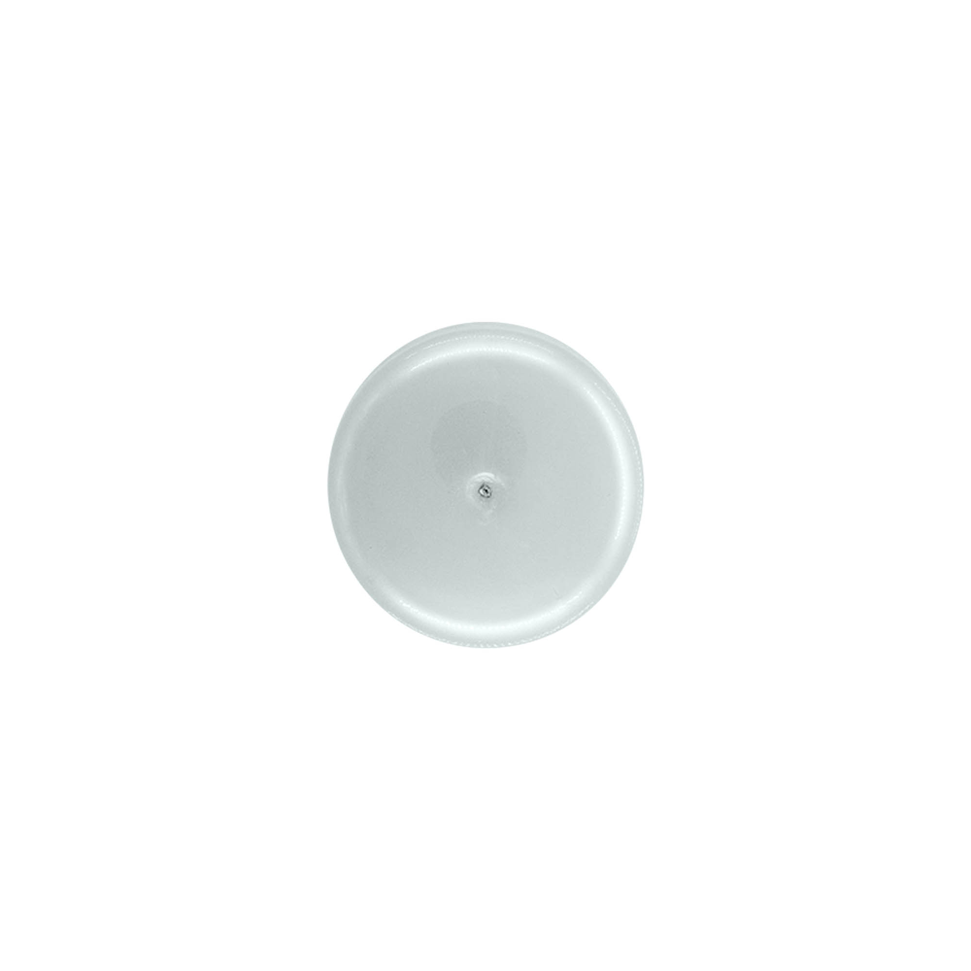 Skruvlock med sprutinsats, PP-plast, silver, för mynning: 24/410 Skruvlock med sprutinsats, PP-plast, silver, för mynning: 24/410