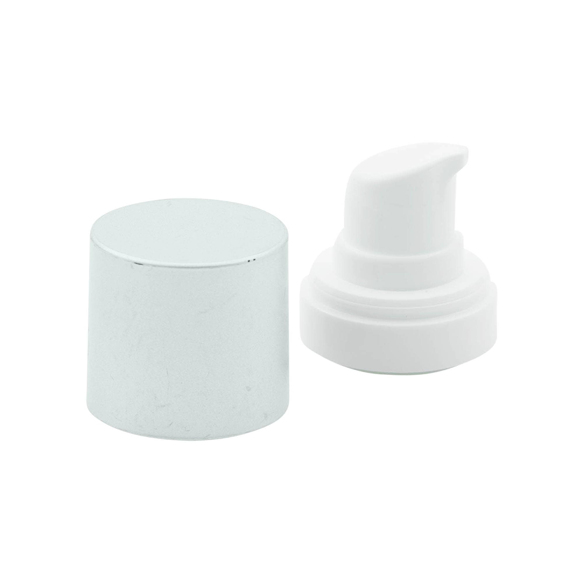 Airless-dispenserpumphuvud 'Micro', PP-plast, silver