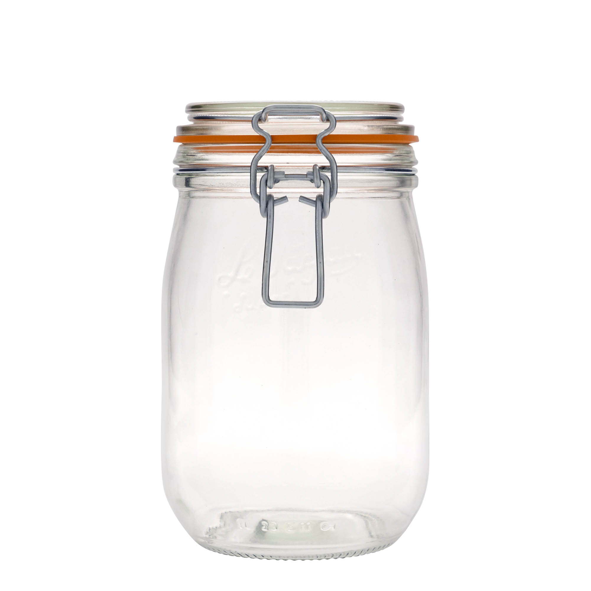 1 000 ml tråghänglåsburk 'Le Parfait Super Bocal', öppning: tråghänglås 1 000 ml tråghänglåsburk 'Le Parfait Super Bocal', öppning: tråghänglås