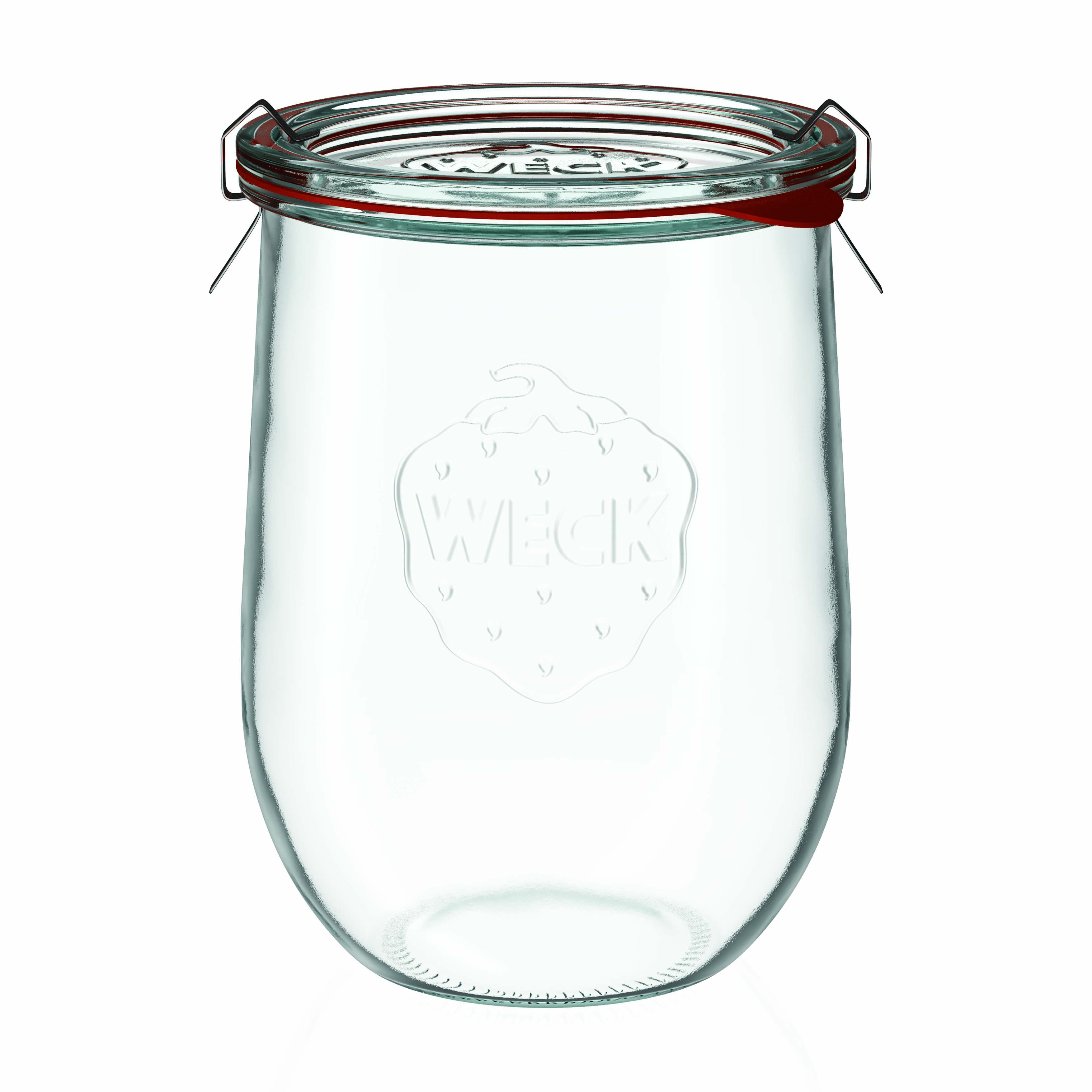 1.050 ml WECK-tulpanburk #, öppning: rund kant 1.050 ml WECK-tulpanburk #, öppning: rund kant