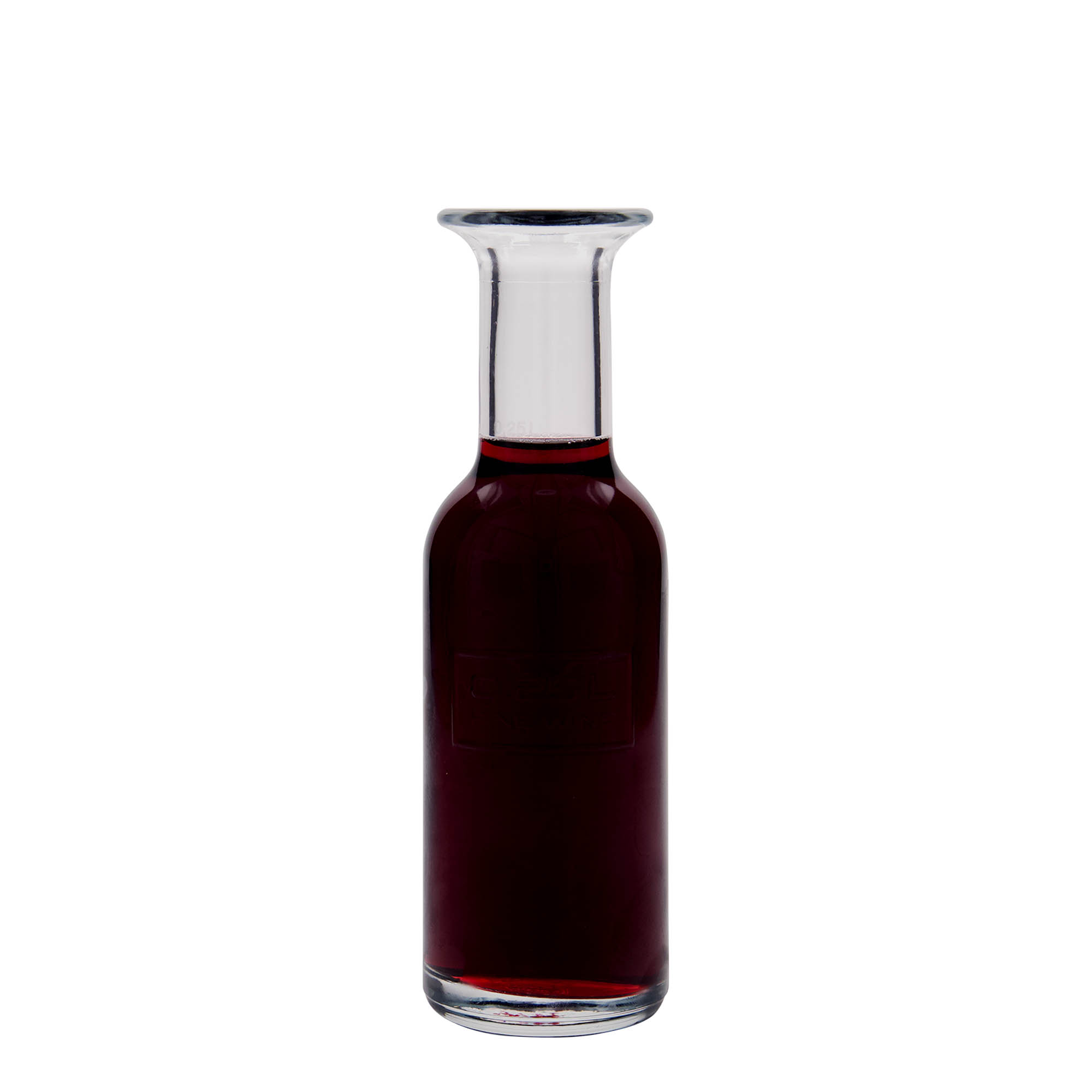250 ml glasflaska 'Optima Fine Wine', öppning: kork 250 ml glasflaska 'Optima Fine Wine', öppning: kork