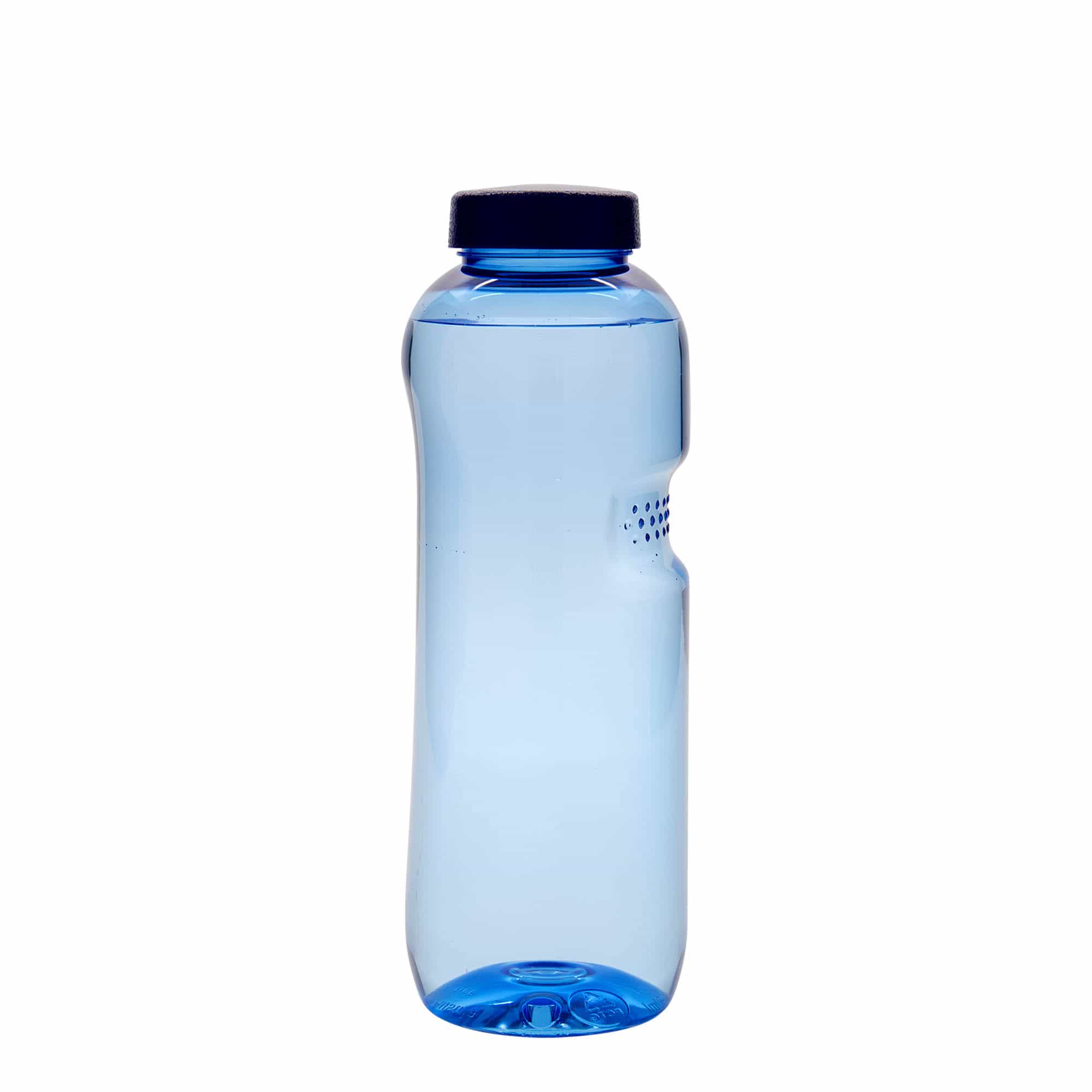 750 ml PET-dricksflaska 'Kavodrink', plast, blå