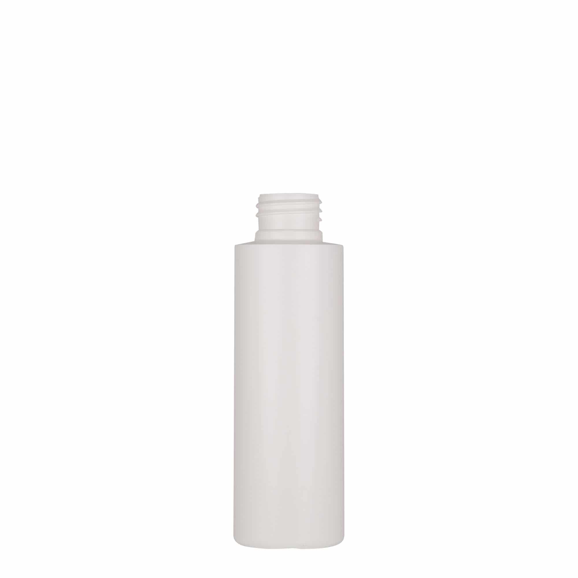 100 ml plastflaska 'Pipe', grön HDPE, vit, mynning: GPI 24/410 100 ml plastflaska 'Pipe', grön HDPE, vit, mynning: GPI 24/410