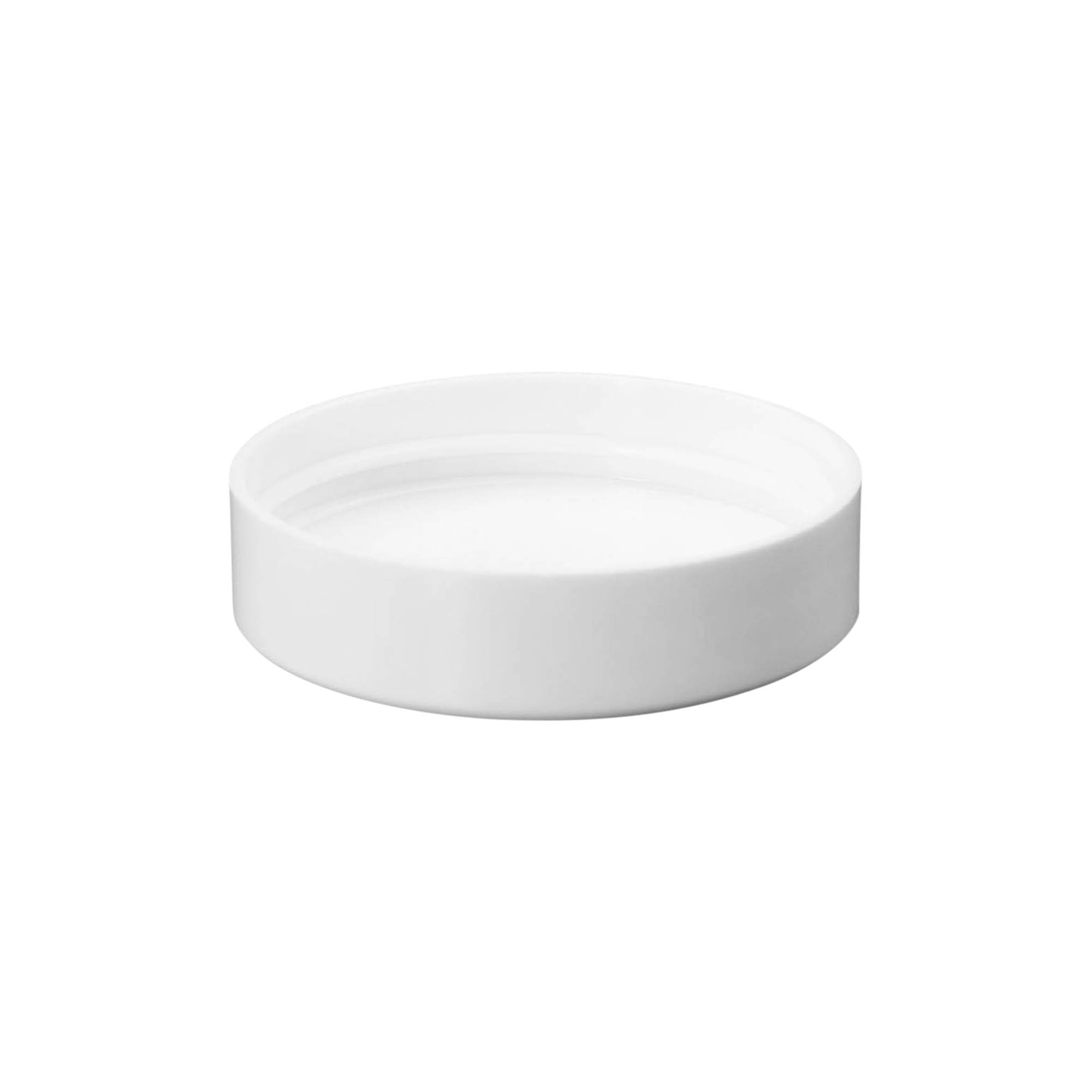 Skruvlock för 50 ml 'Beauty', HPM-plast, vit Skruvlock för 50 ml 'Beauty', HPM-plast, vit