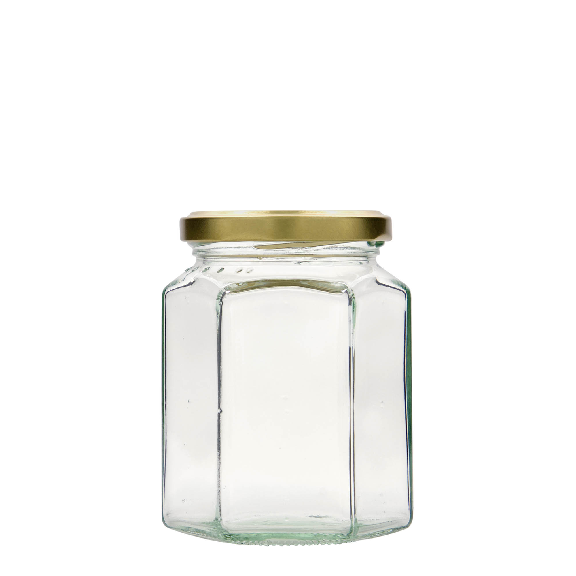 288 ml sexkantigt glas, öppning: Twist-Off (TO 63)